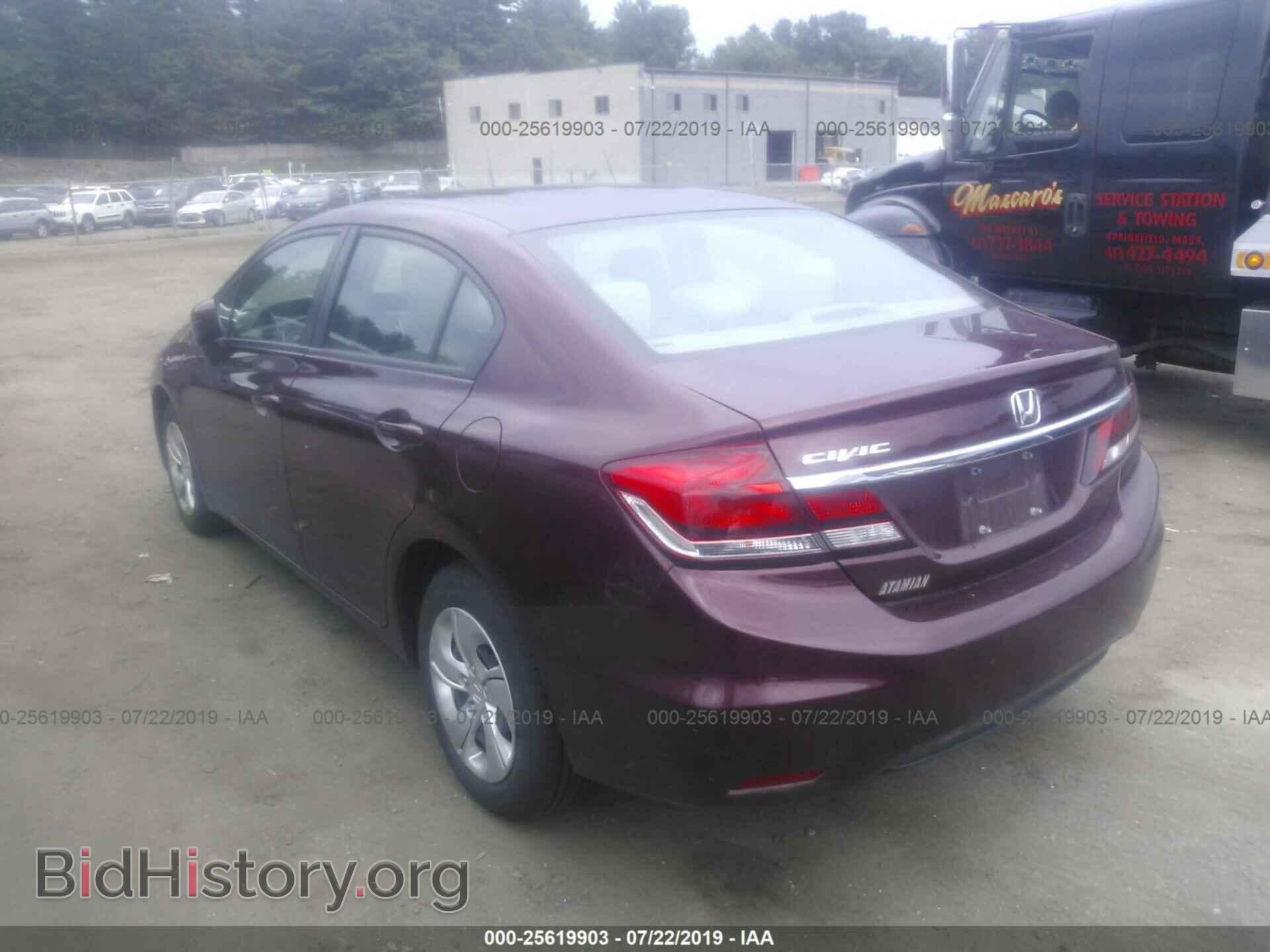2014 HONDA CIVIC - VIN: 2HGFB2F54EH534769 - Photo 3