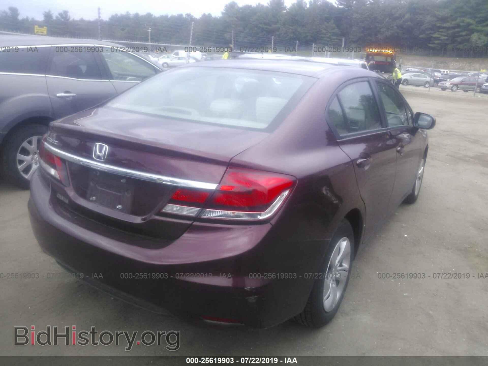 2014 HONDA CIVIC - VIN: 2HGFB2F54EH534769 - Photo 4