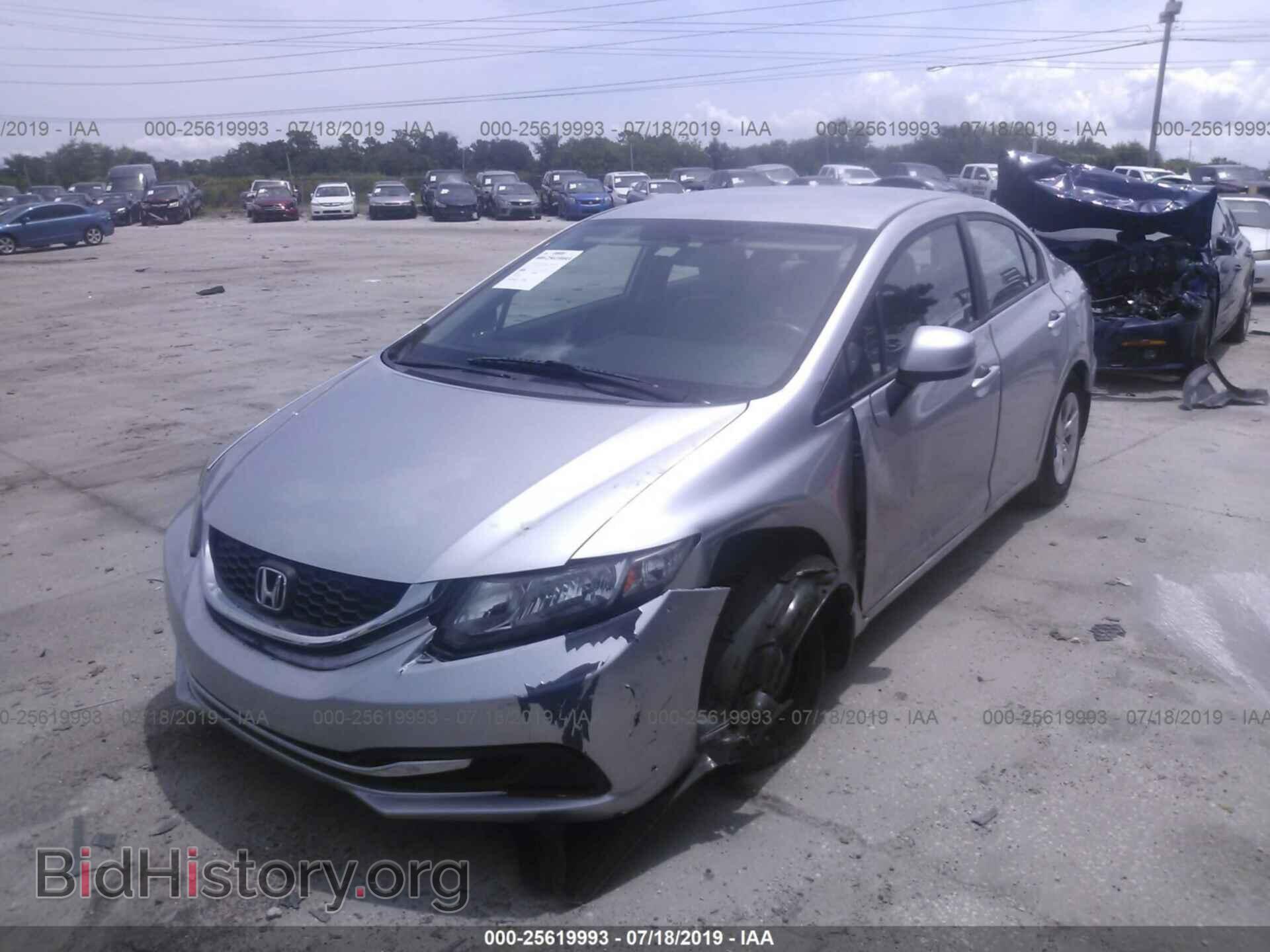2013 Honda Civic - VIN: 19XFB2F54DE041358 - Photo 2