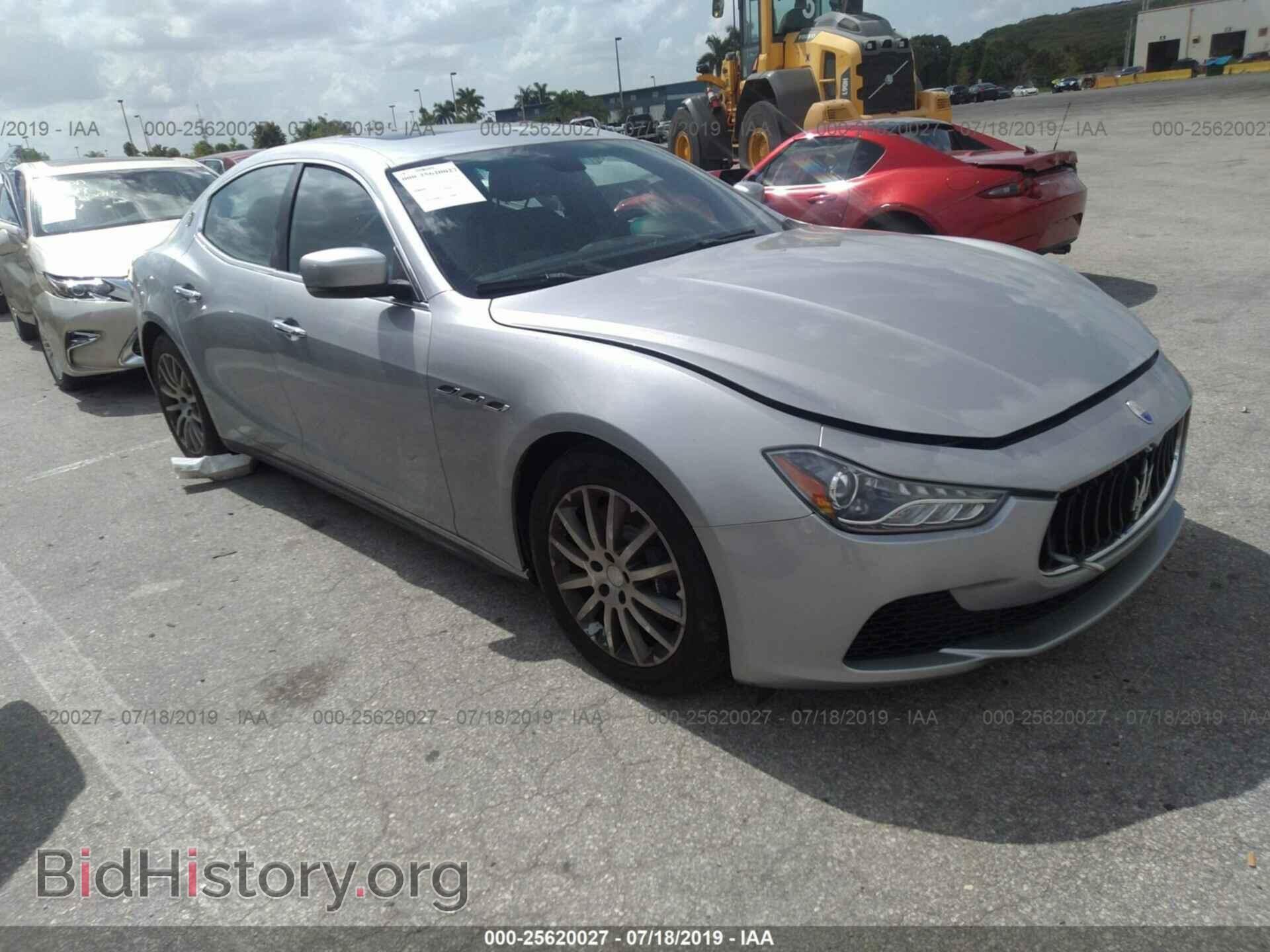 Фотография ZAM57RTA4E1089577 - MASERATI GHIBLI 2014
