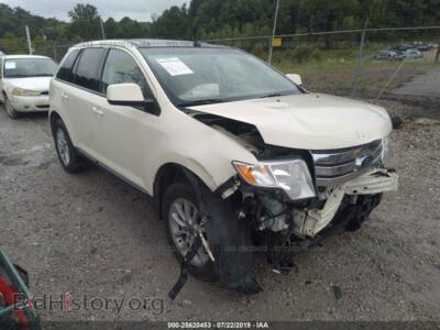 2007 Ford EDGE SEL PLUS, cream — VIN 2FMDK49C57BB28061, IAAI