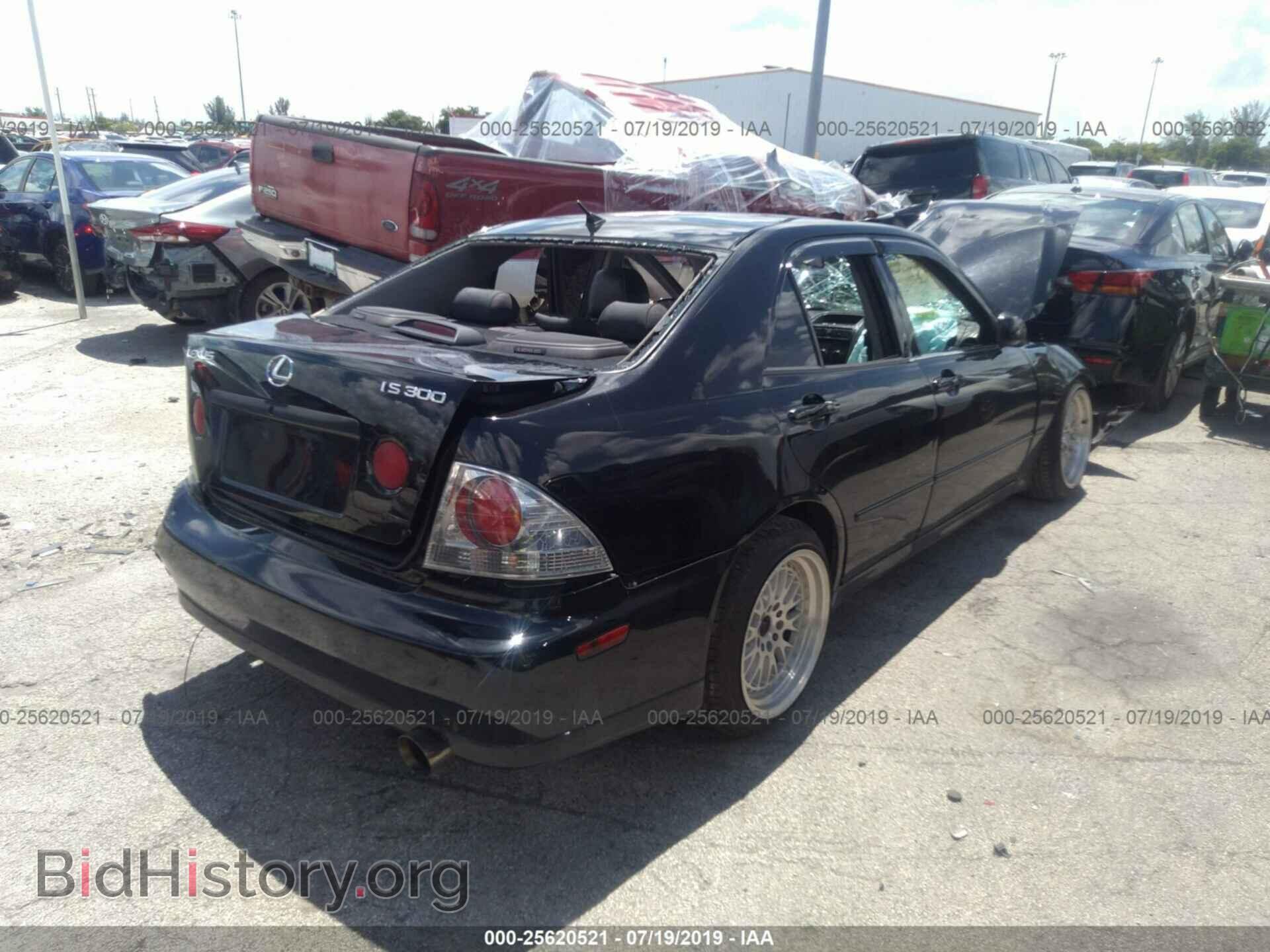 2001 LEXUS IS - VIN: JTHBD182310021188 - Фото 4