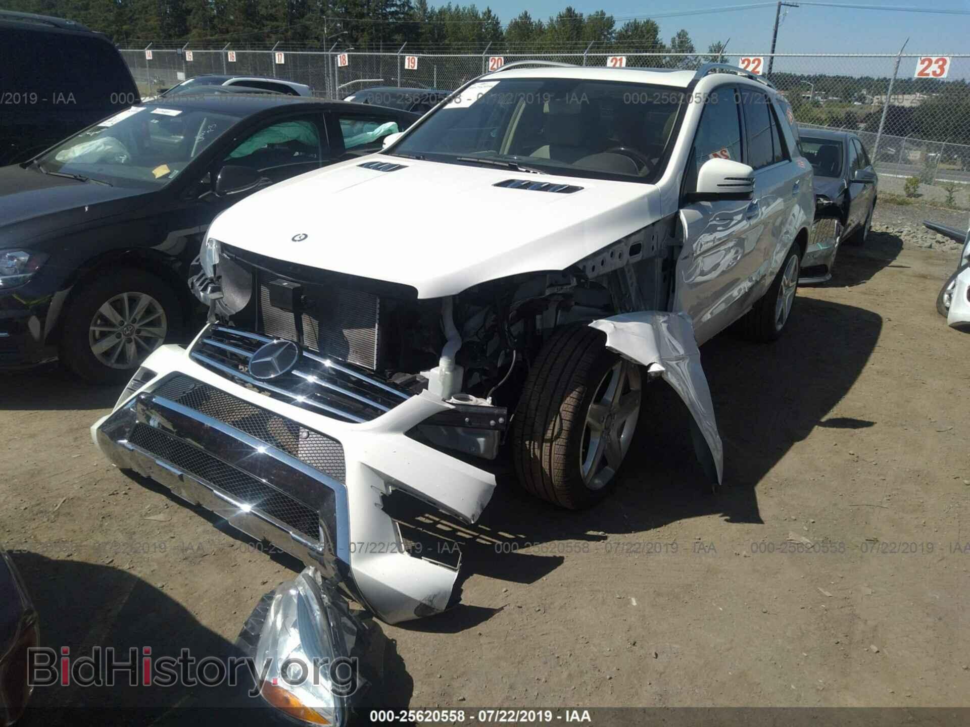 2013 MERCEDES-BENZ ML - VIN: 4JGDA7DB0DA195855 - Фото 2