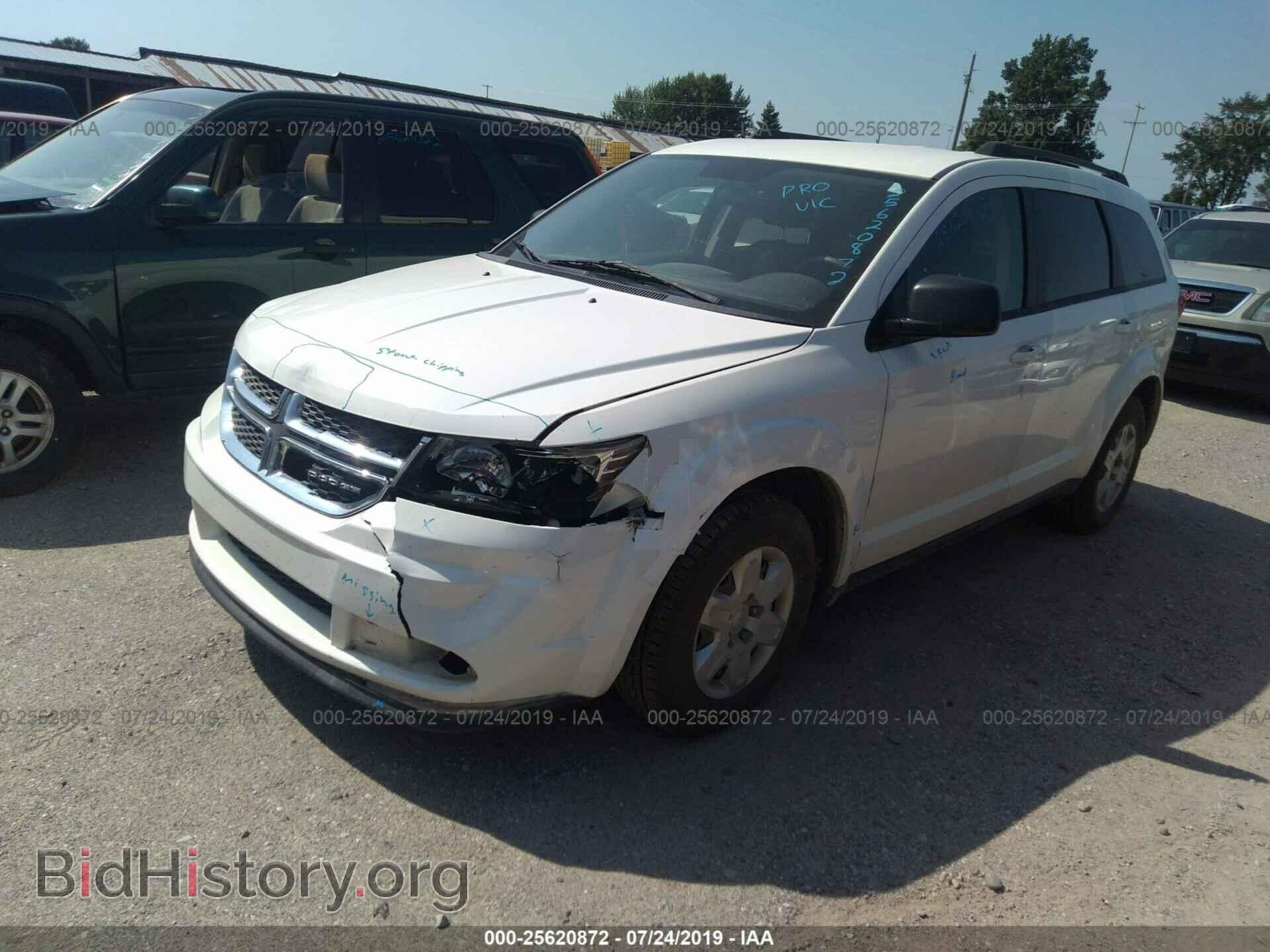 2011 DODGE JOURNEY - VIN: 3D4PG4FB2BT545720 - Фото 2