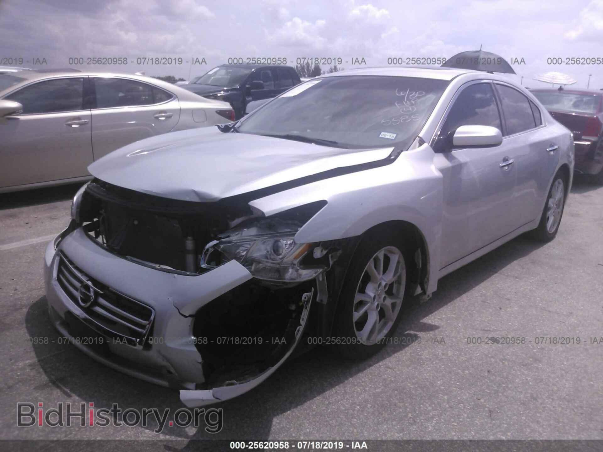 2014 NISSAN MAXIMA - VIN: 1N4AA5AP0EC905585 - Фото 2