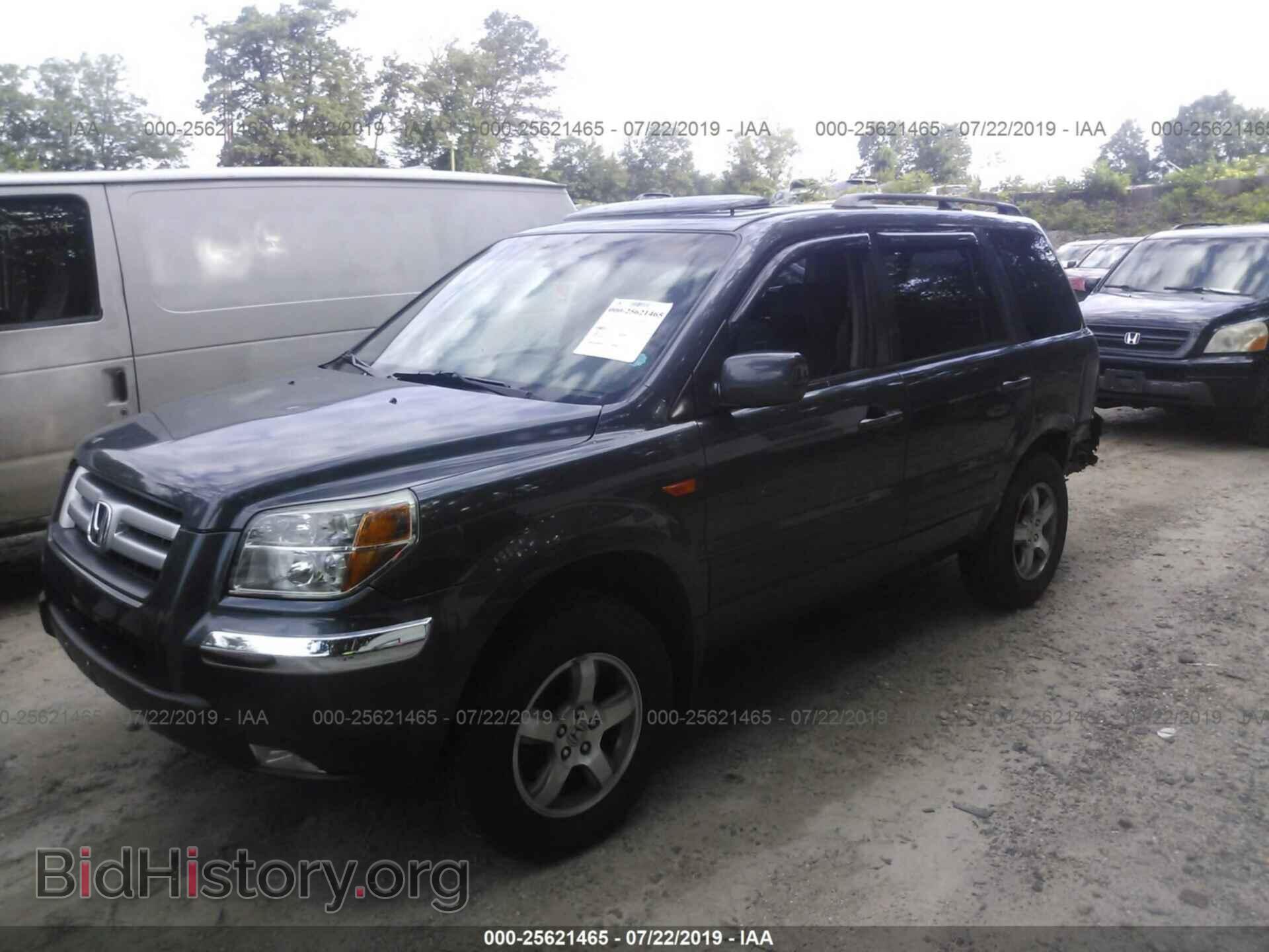 2006 HONDA PILOT - VIN: 2HKYF18586H550355 - Фото 2