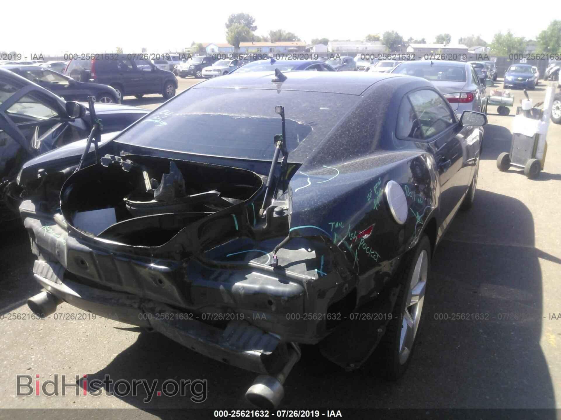 2012 CHEVROLET CAMARO - VIN: 2G1FT1EW6C9117301 - Фото 4