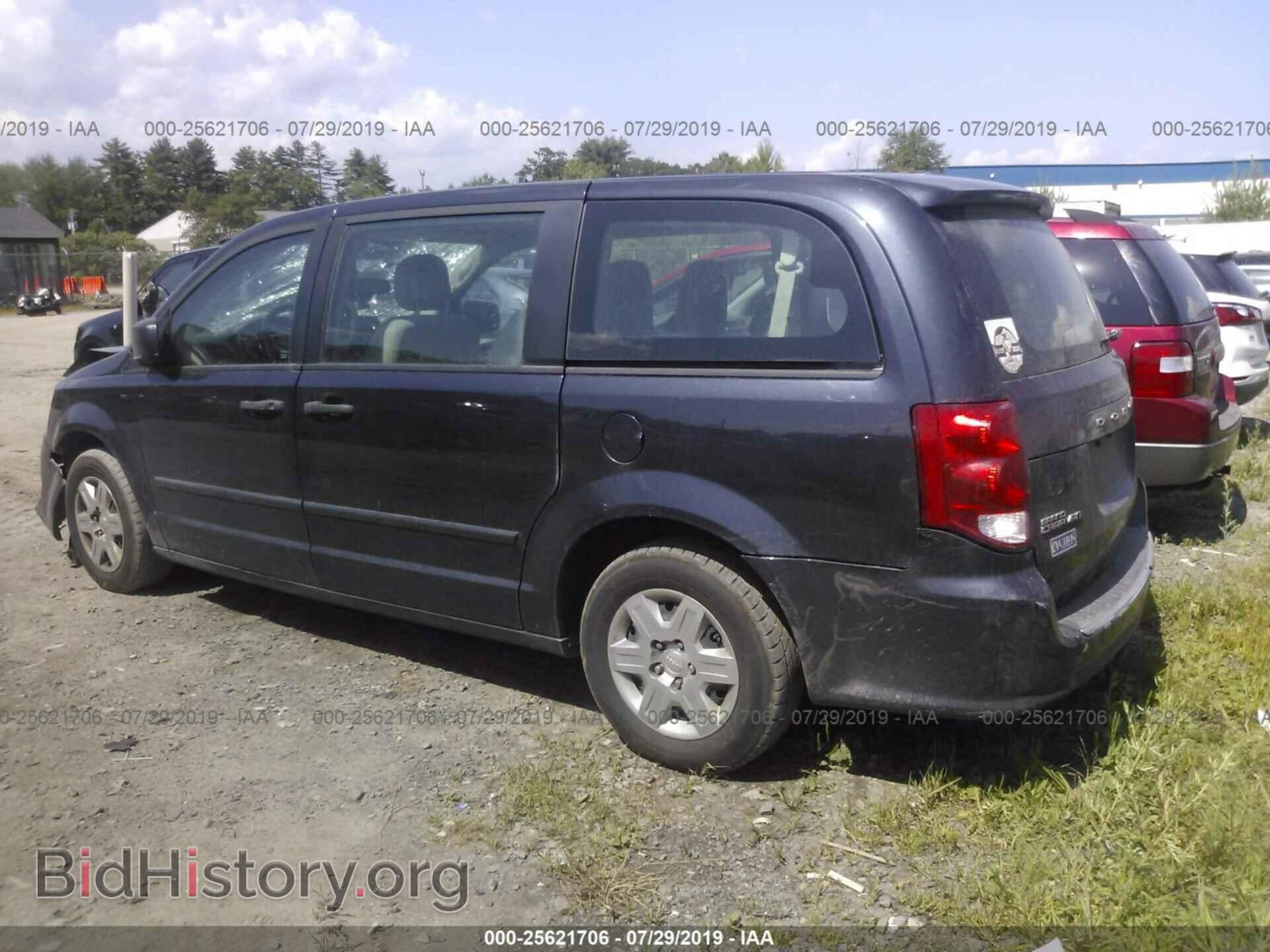2013 DODGE GRAND CARAVAN - VIN: 2C4RDGBG3DR593041 - Фото 3