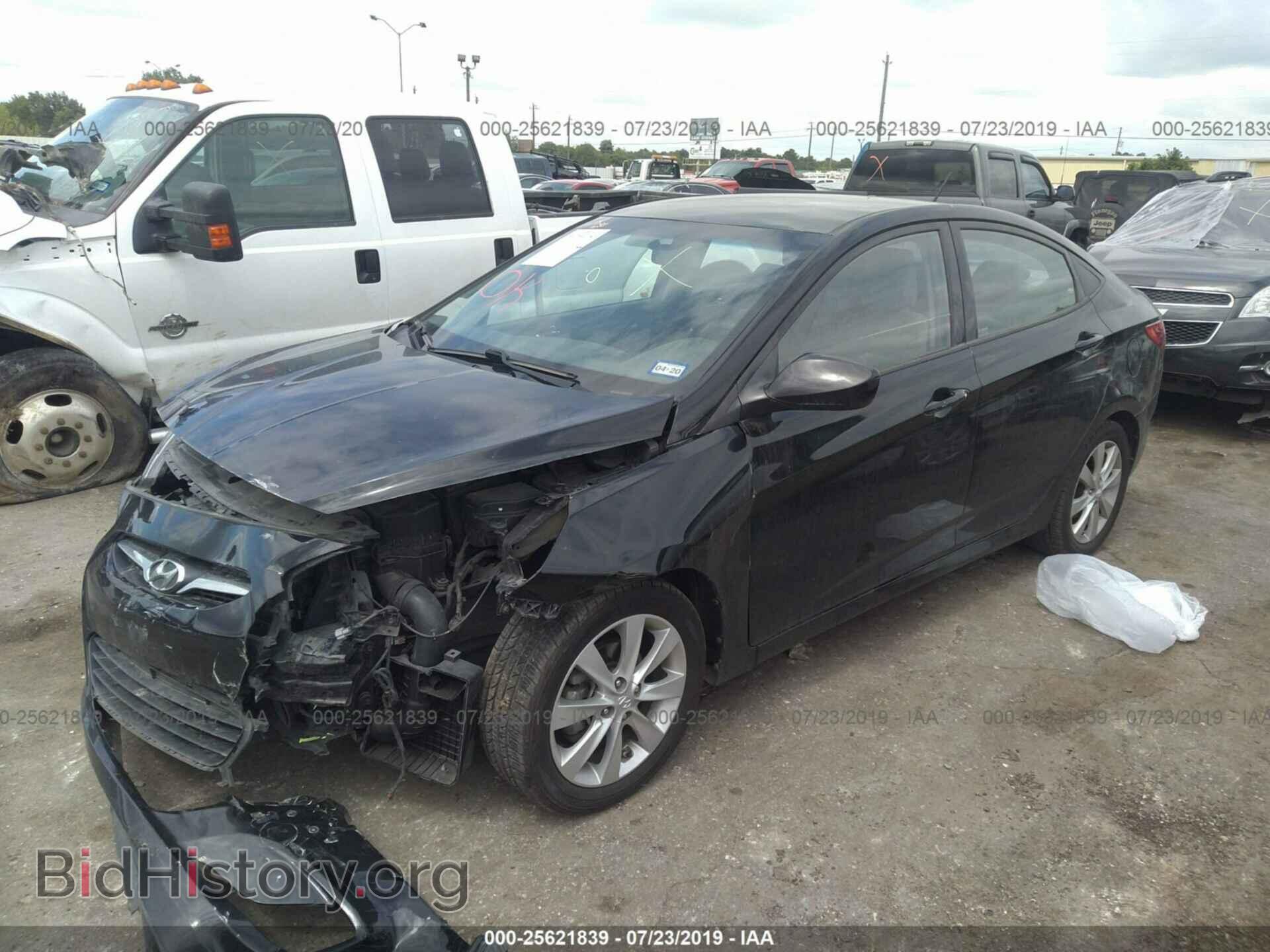 2012 HYUNDAI ACCENT - VIN: KMHCU4AE2CU135976 - Фото 2