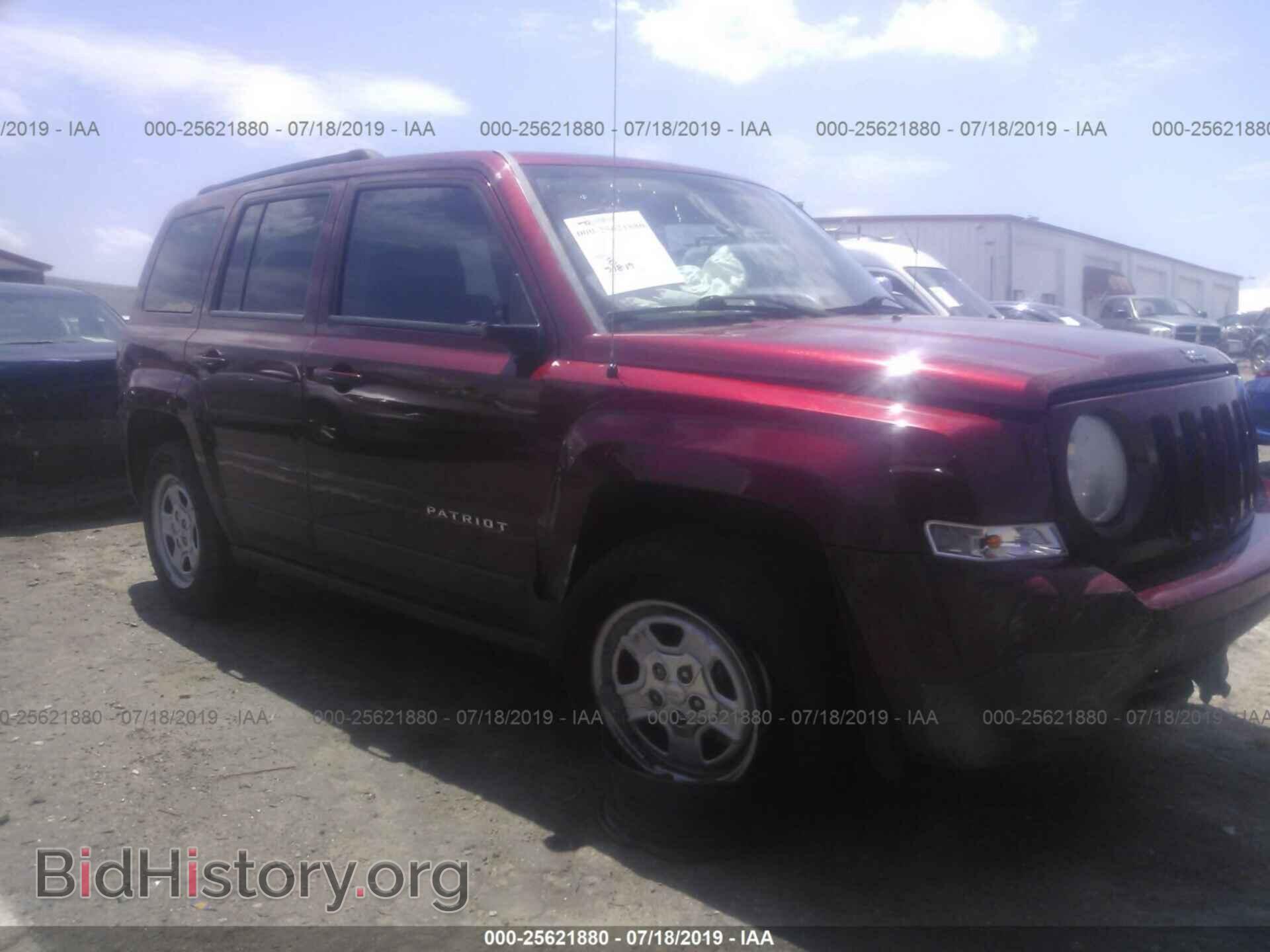Фотография 1C4NJPBA4CD673372 - JEEP PATRIOT 2012