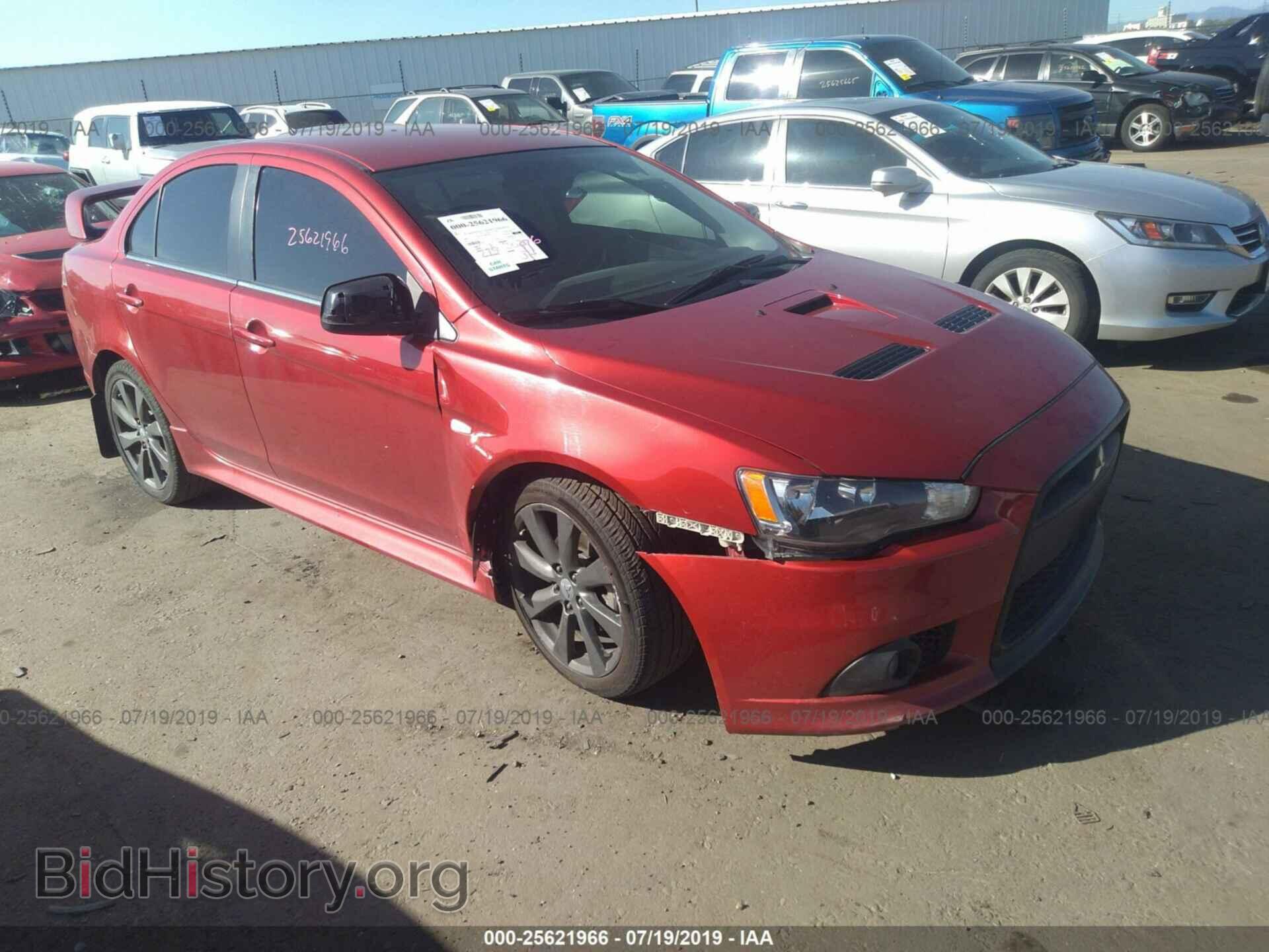 Photo JA32V6FV7DU010585 - MITSUBISHI LANCER 2013