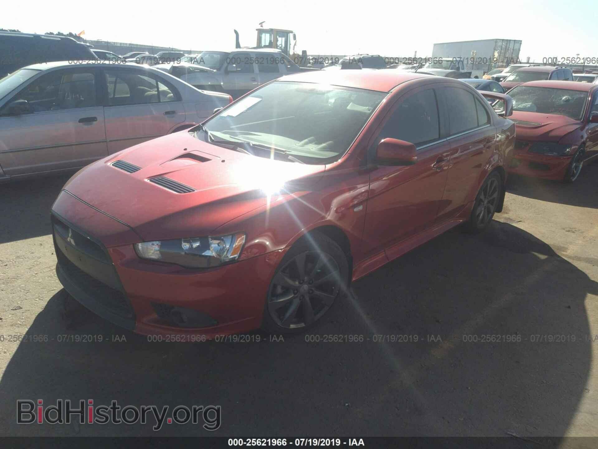 2013 MITSUBISHI LANCER - VIN: JA32V6FV7DU010585 - Фото 2
