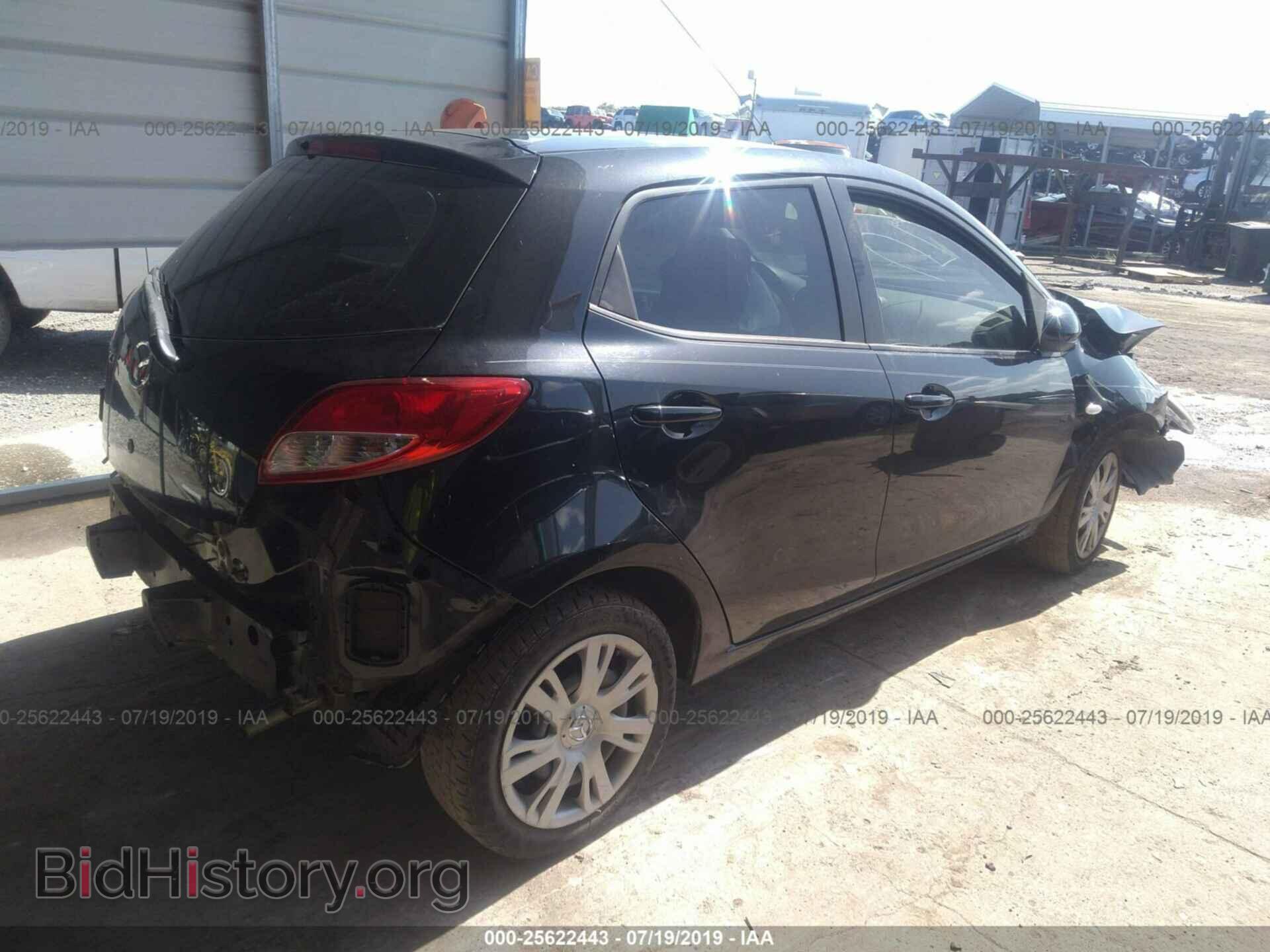 2014 MAZDA MAZDA2 - VIN: JM1DE1KY4E0172955 - Фото 4