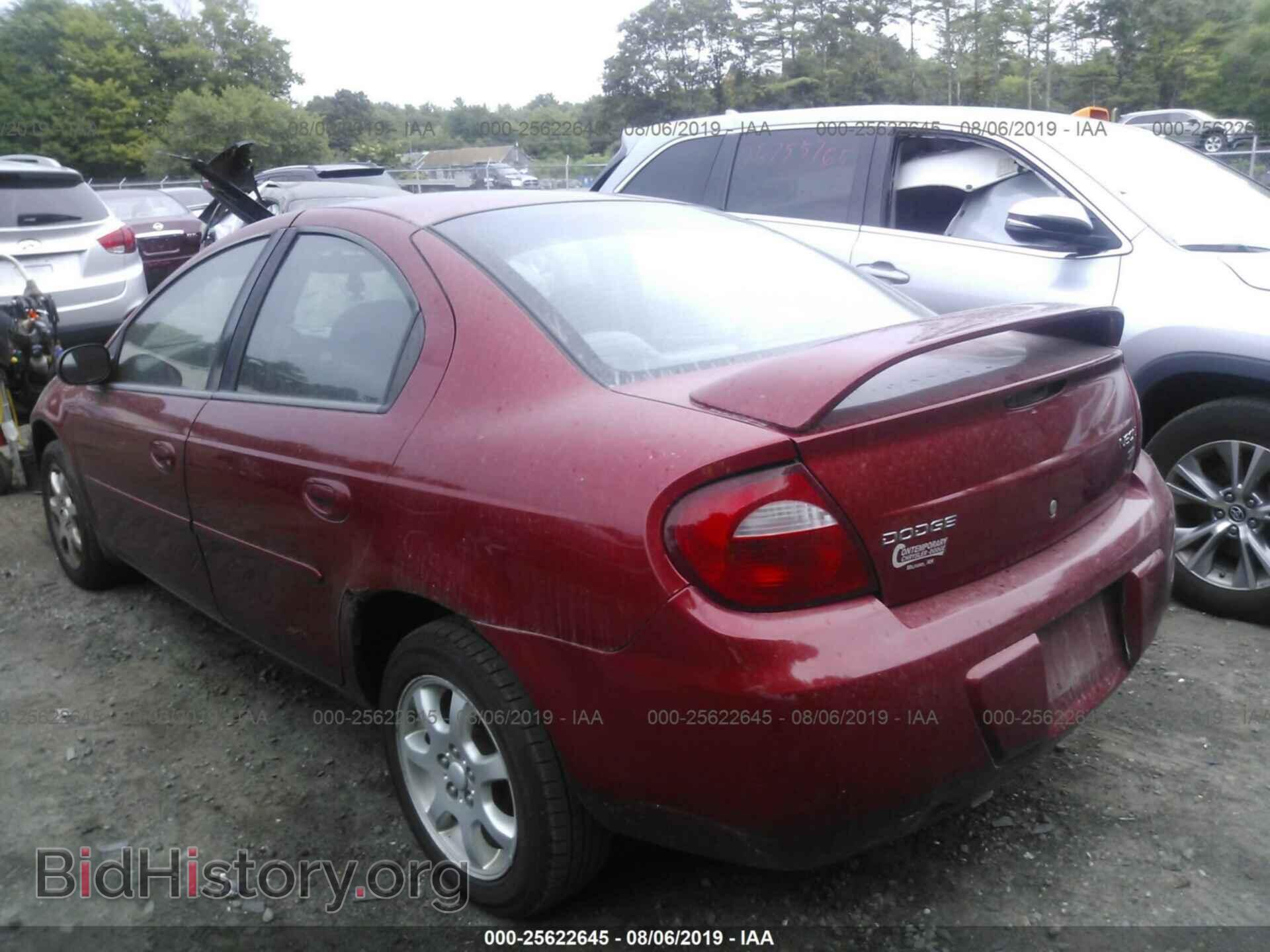 2005 DODGE NEON - VIN: 1B3ES56C45D184648 - Фото 3