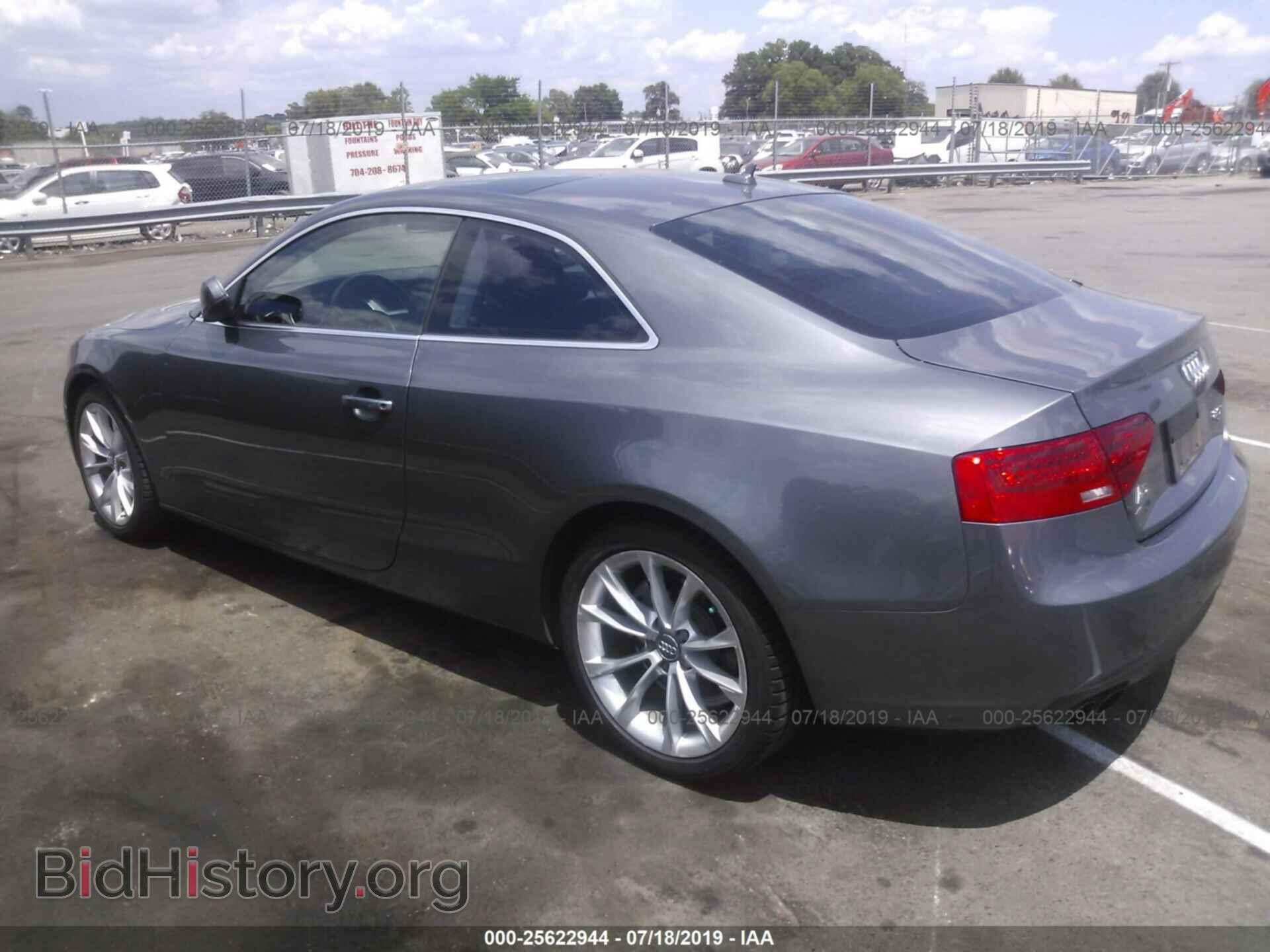 2013 AUDI A5 - VIN: WAUCFAFR6DA047697 - Фото 3