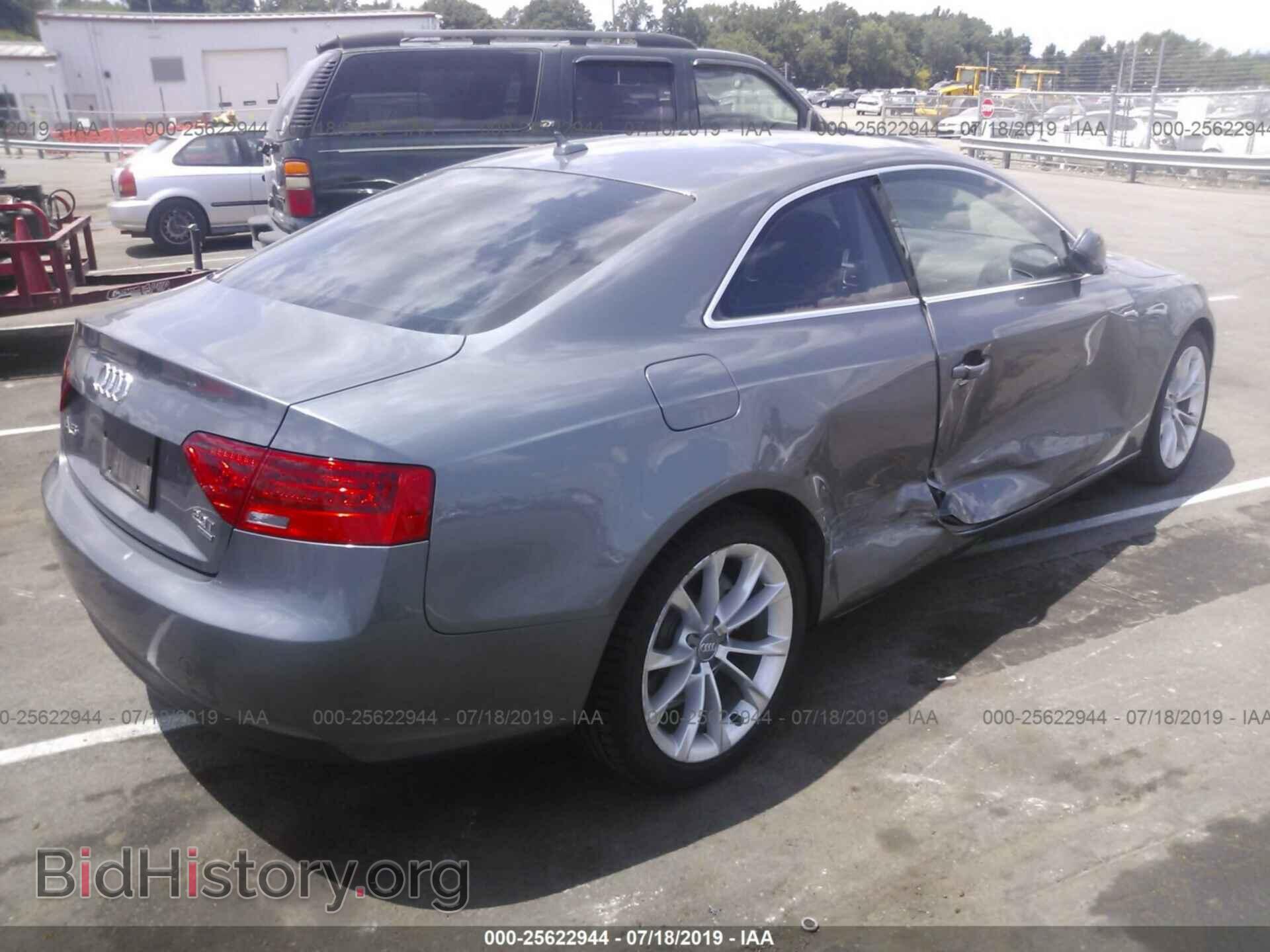 2013 AUDI A5 - VIN: WAUCFAFR6DA047697 - Фото 4