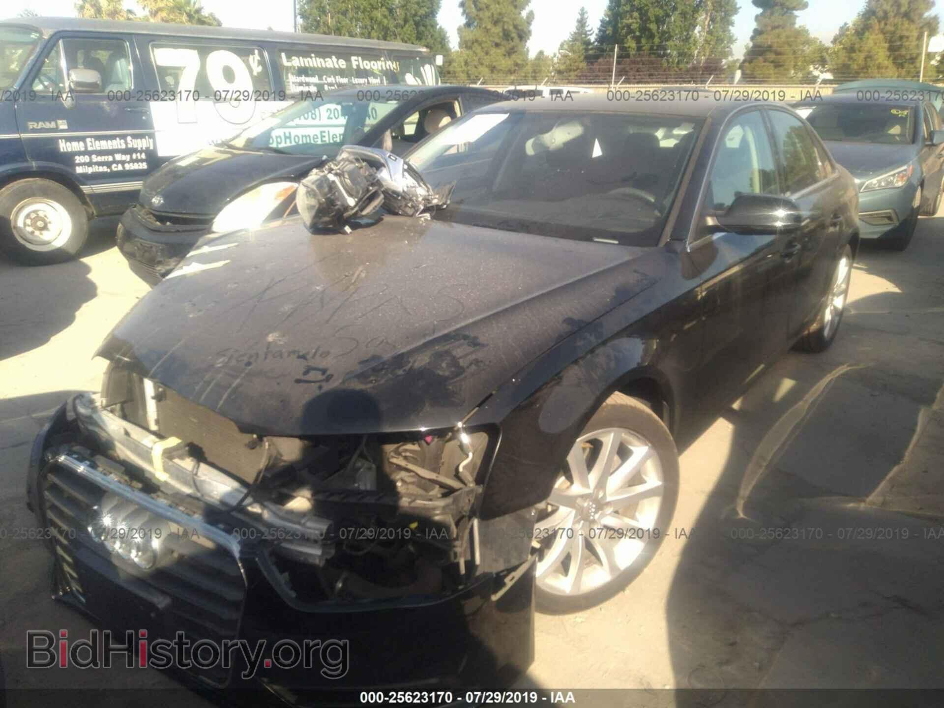 2013 AUDI A4 - VIN: WAUFFAFL1DN015452 - Photo 2