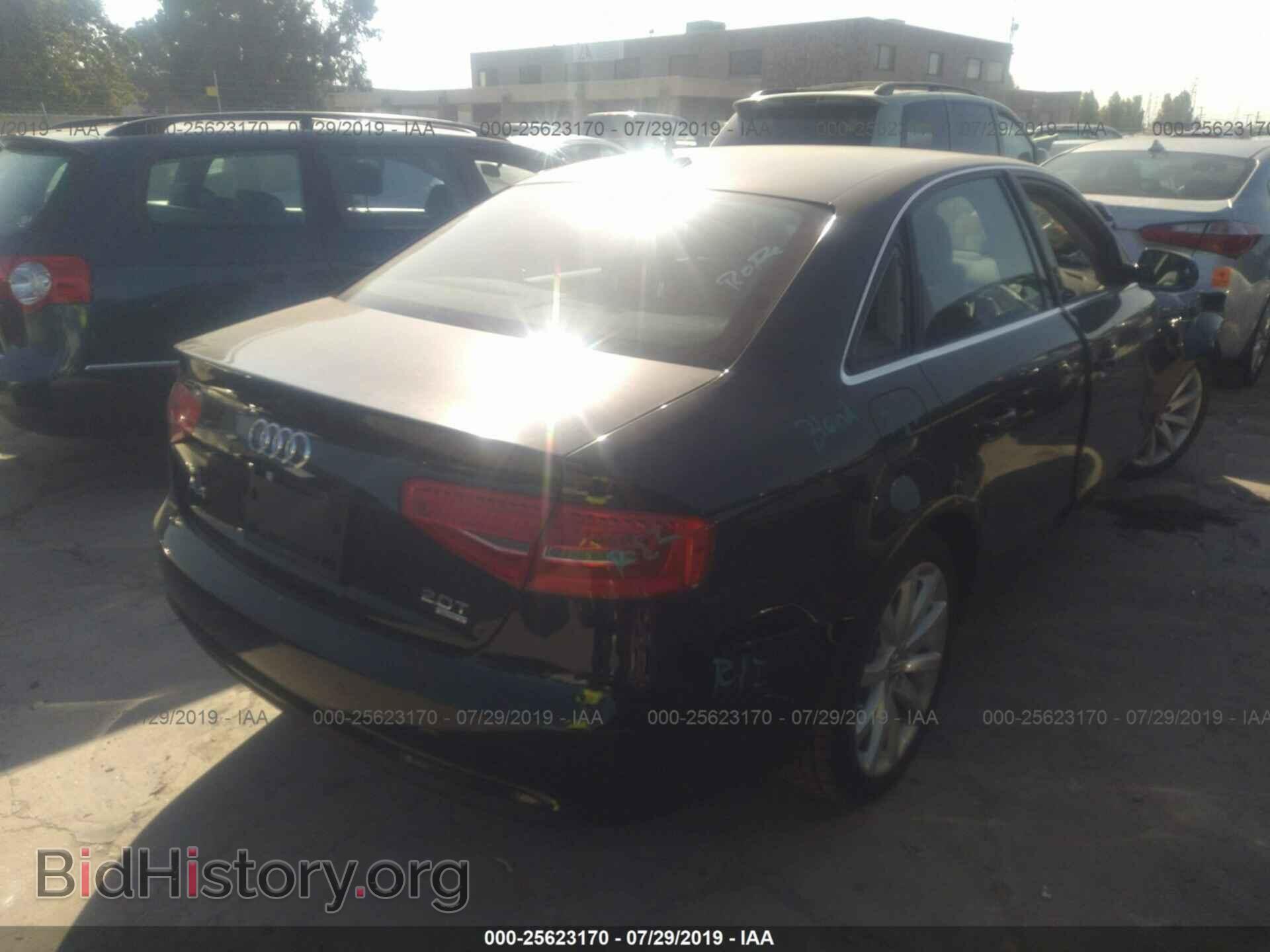 2013 AUDI A4 - VIN: WAUFFAFL1DN015452 - Photo 4