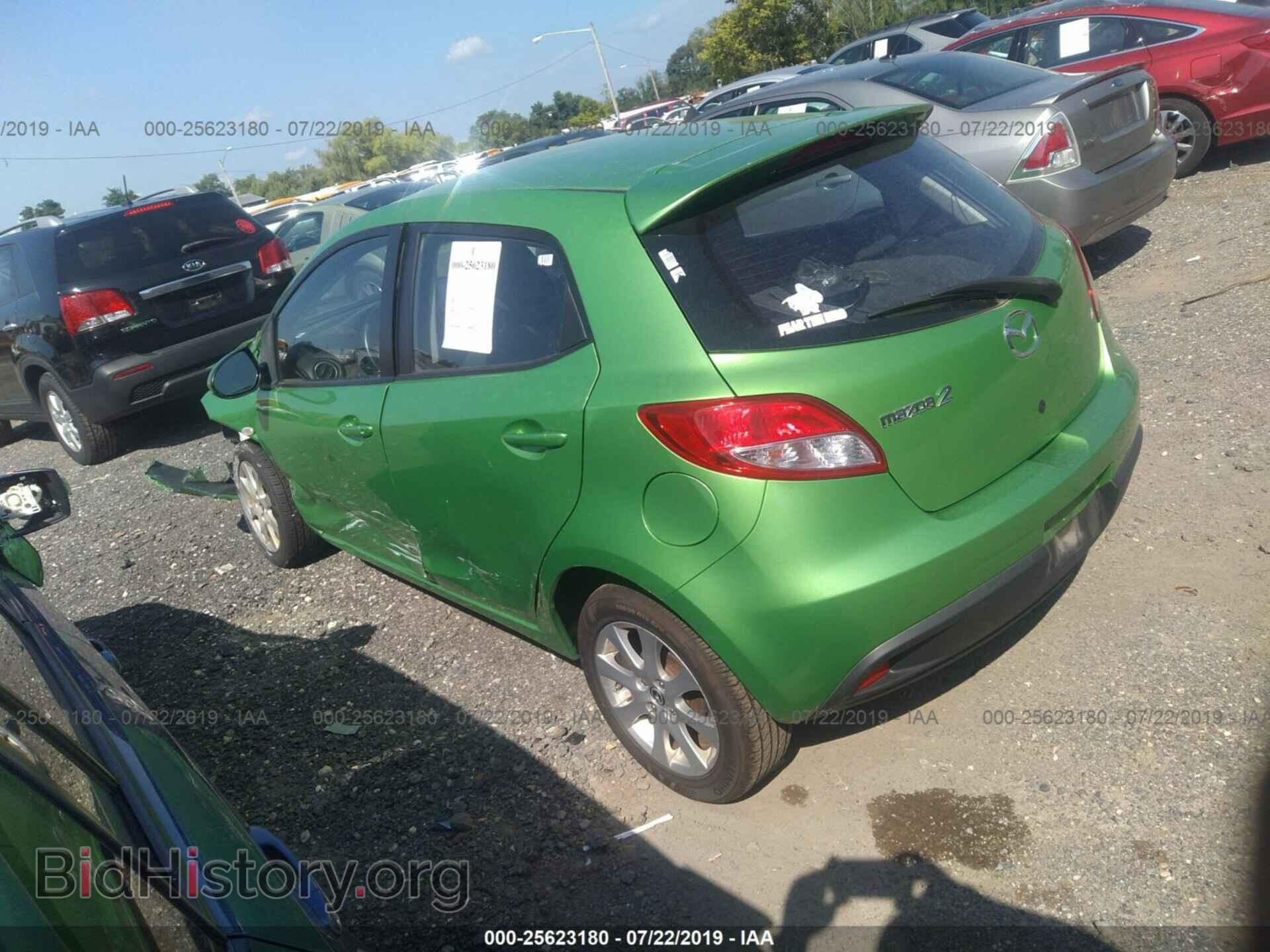 2013 MAZDA MAZDA2 - VIN: JM1DE1LY7D0158836 - Фото 3