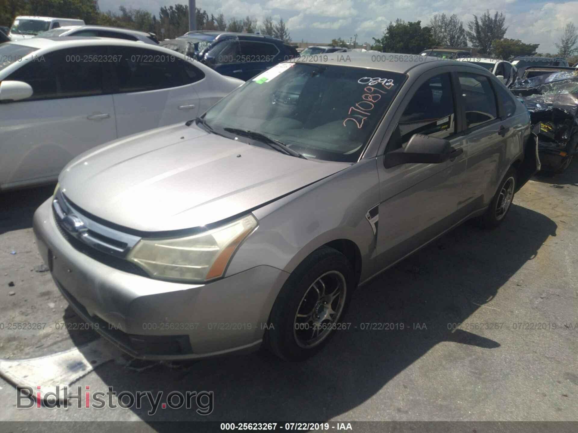 2008 FORD FOCUS - VIN: 1FAHP35N38W270892 - Фото 2