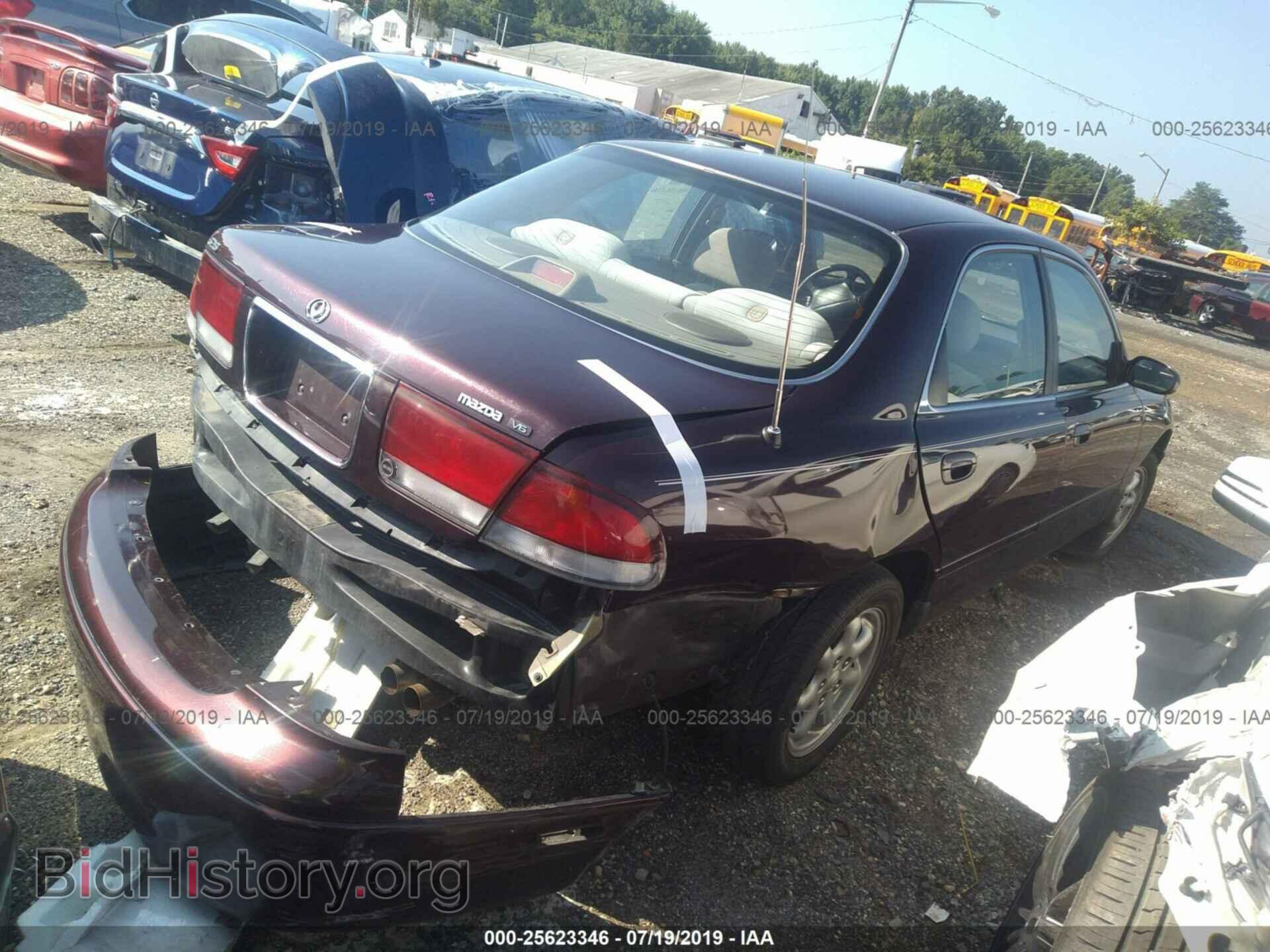 1997 MAZDA 626 - VIN: 1YVGE22D3V5640929 - Фото 4