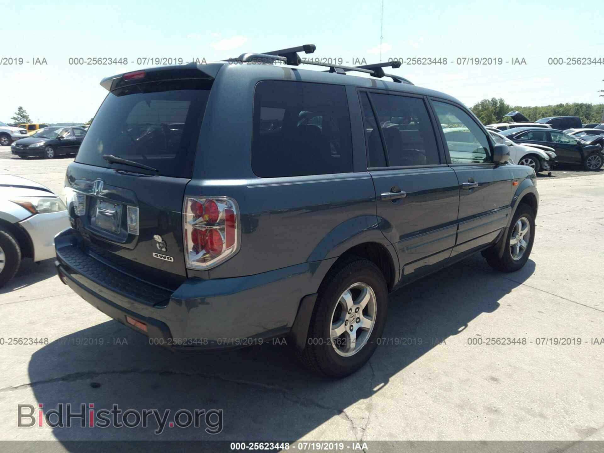 2006 HONDA PILOT - VIN: 2HKYF18596H548470 - Фото 4
