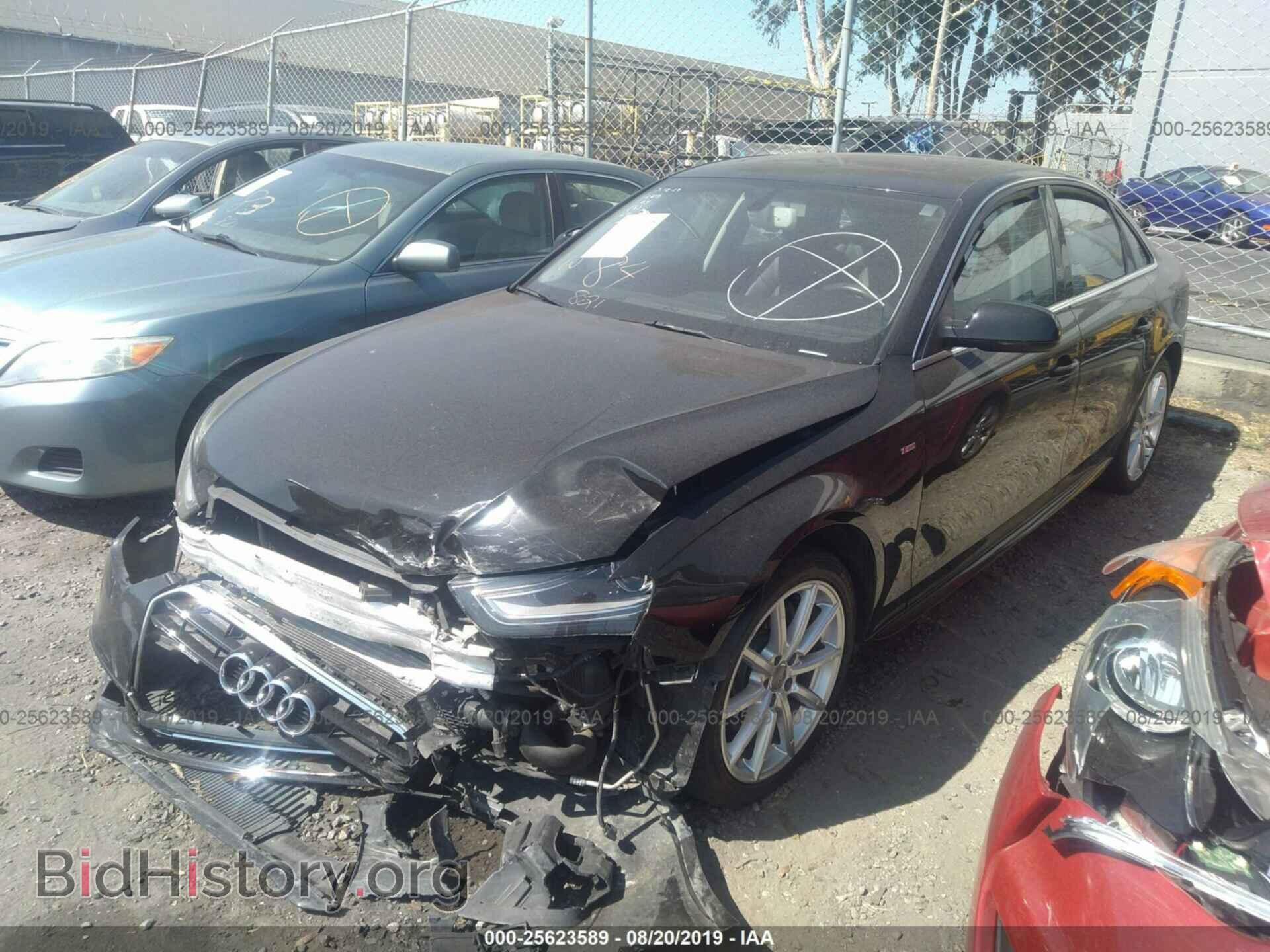 2014 AUDI A4 - VIN: WAUFFAFL2EN030852 - Фото 2