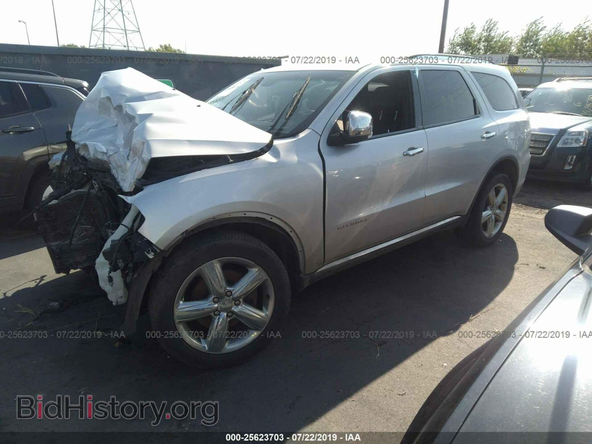 2012 DODGE DURANGO - VIN: 1C4RDJEGXCC240537 - Фото 2