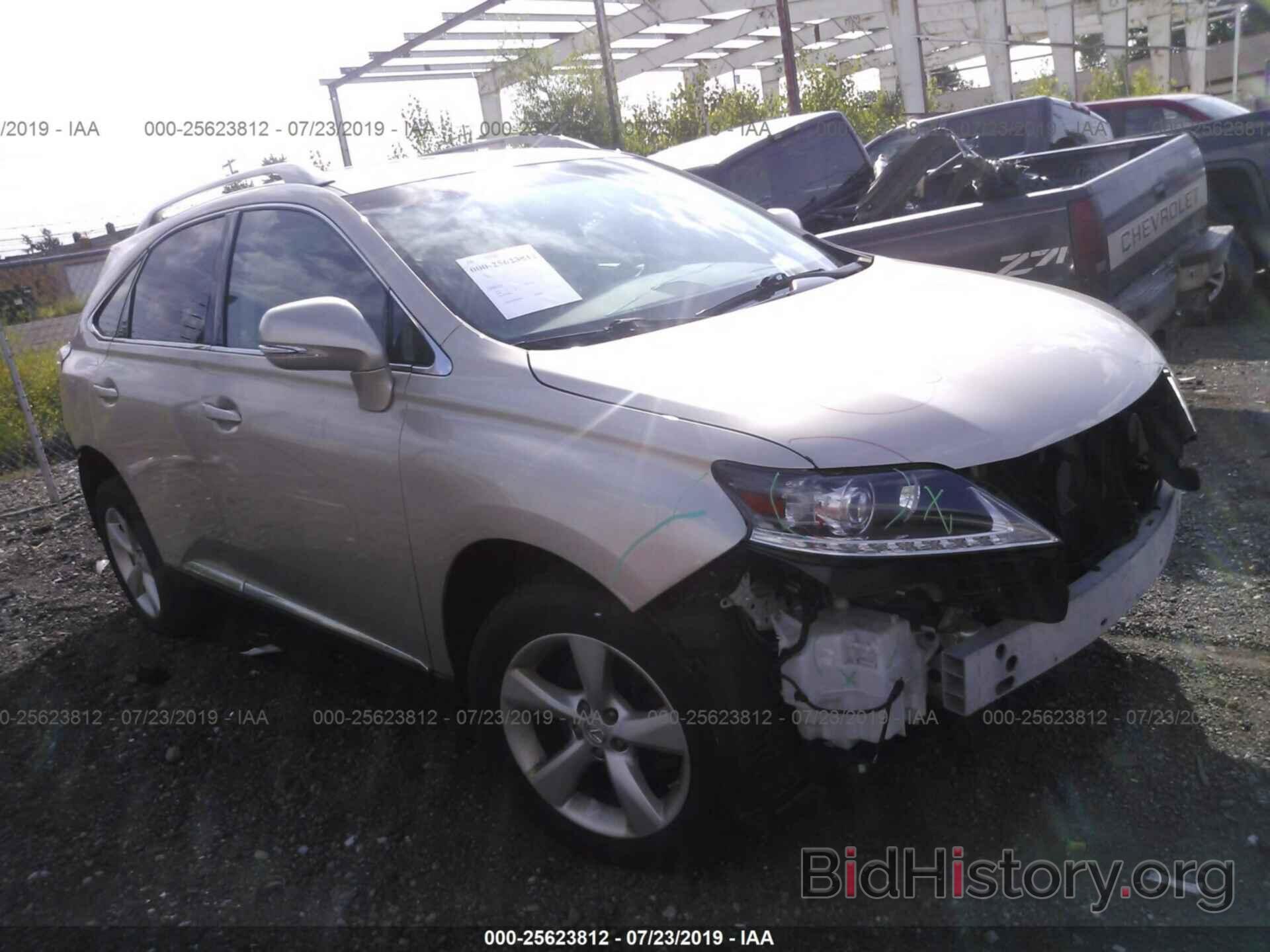 Фотография 2T2BK1BA7DC195925 - LEXUS RX 2013