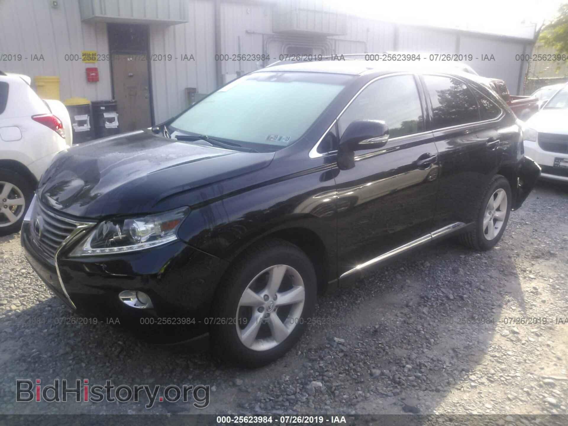2013 LEXUS RX - VIN: 2T2BK1BA8DC170130 - Фото 2