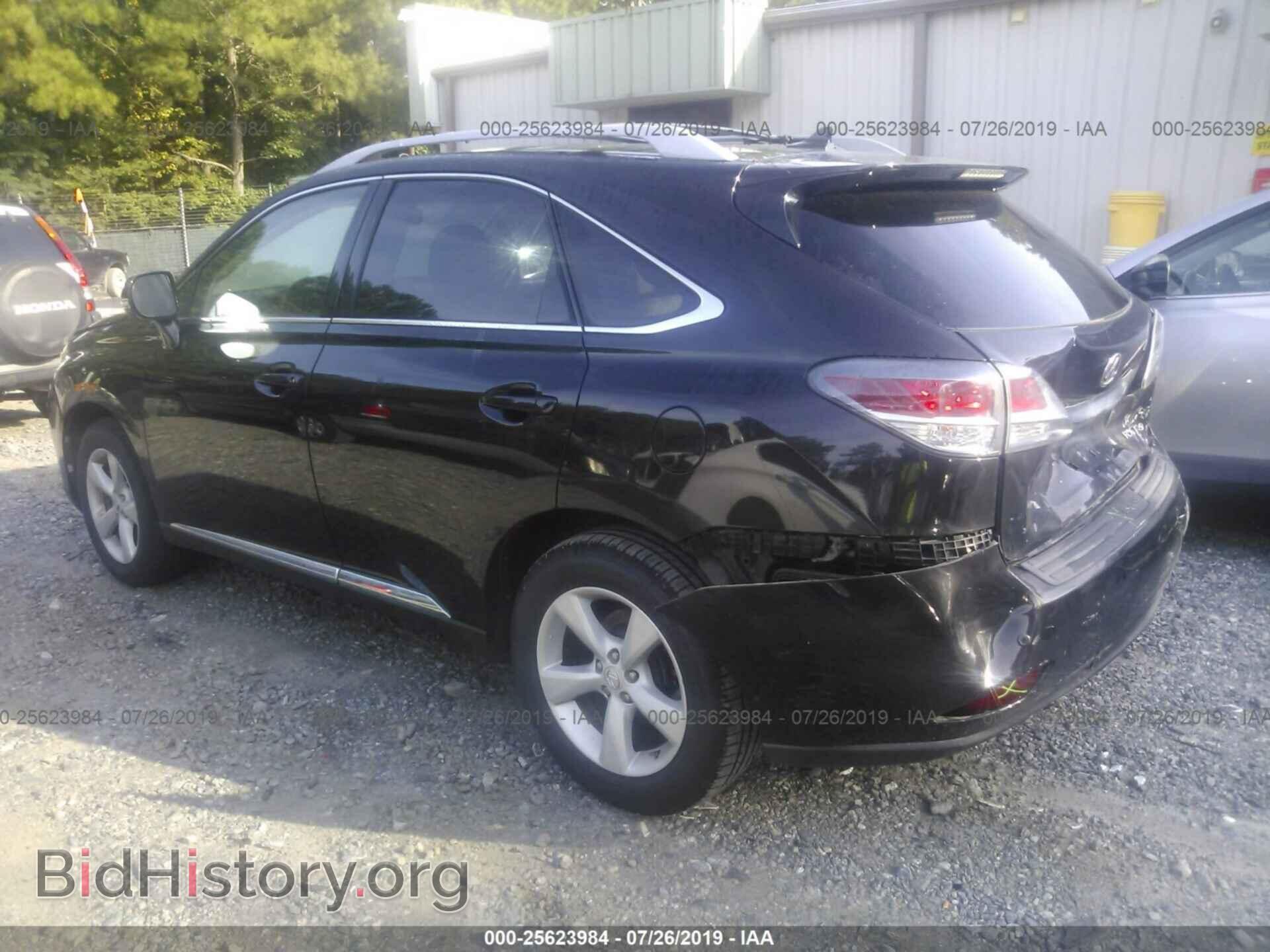2013 LEXUS RX - VIN: 2T2BK1BA8DC170130 - Фото 3