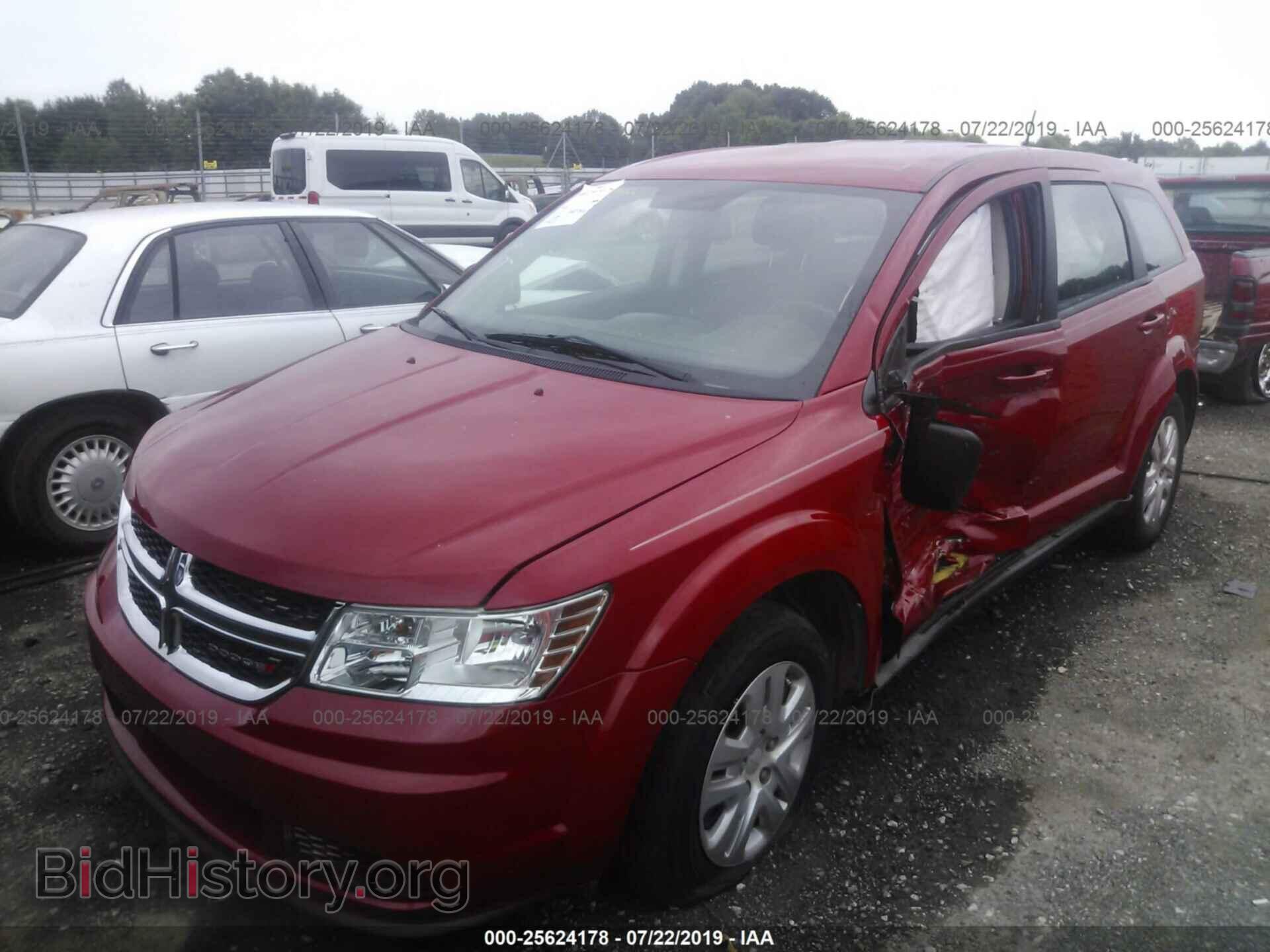 2015 DODGE JOURNEY - VIN: 3C4PDCAB8FT631482 - Фото 2