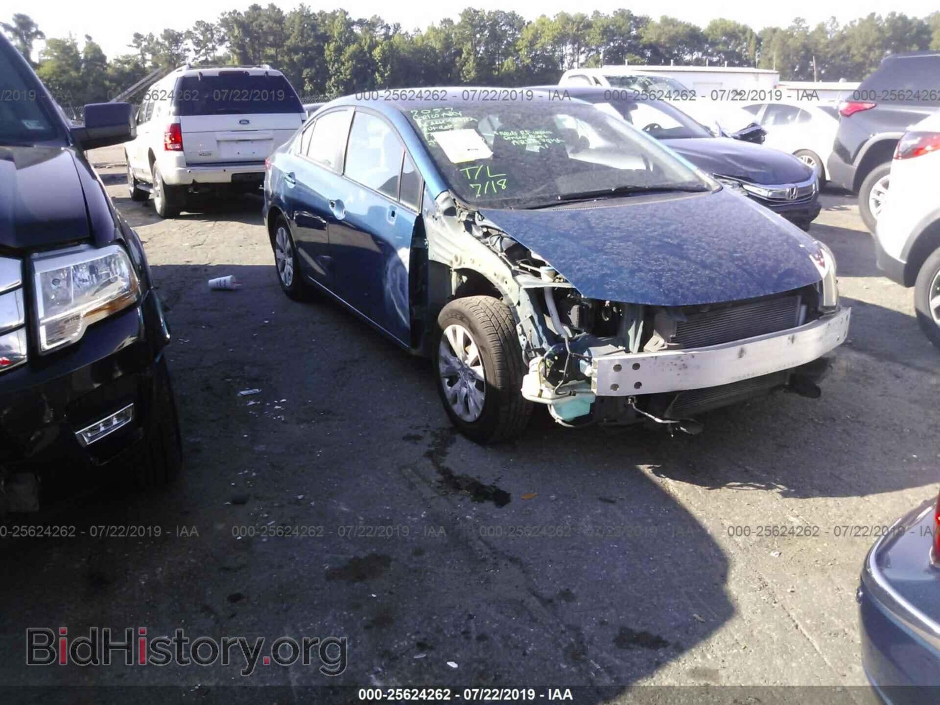 Фотография 19XFB2F57CE342804 - HONDA CIVIC 2012