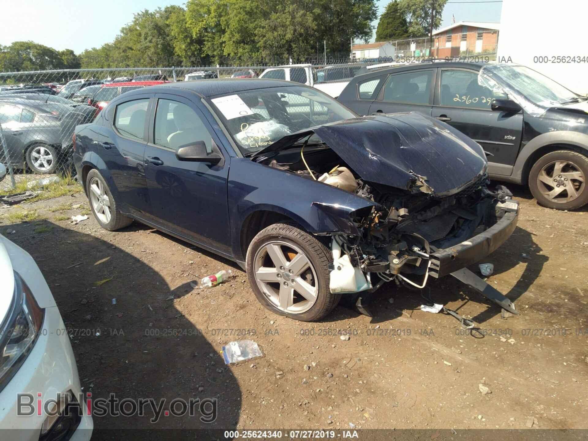 Photo 1C3CDZAB7DN551786 - DODGE AVENGER 2013