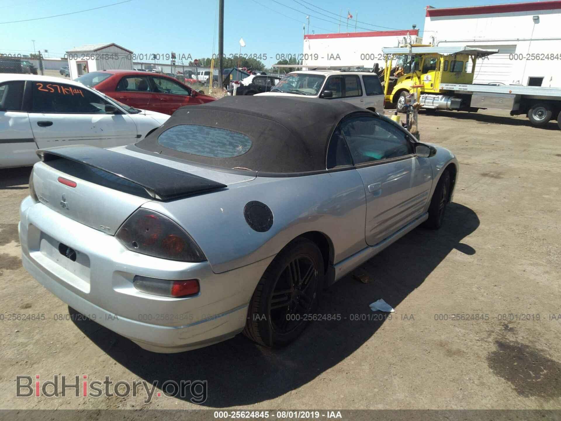 2003 MITSUBISHI ECLIPSE - VIN: 4A3AE55H63E130144 - Фото 4