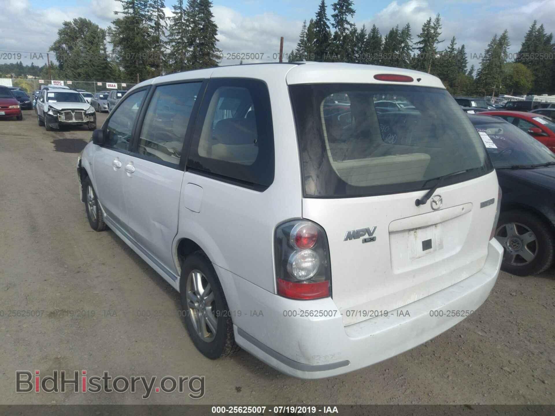 2004 MAZDA MPV - VIN: JM3LW28A940509411 - Фото 3