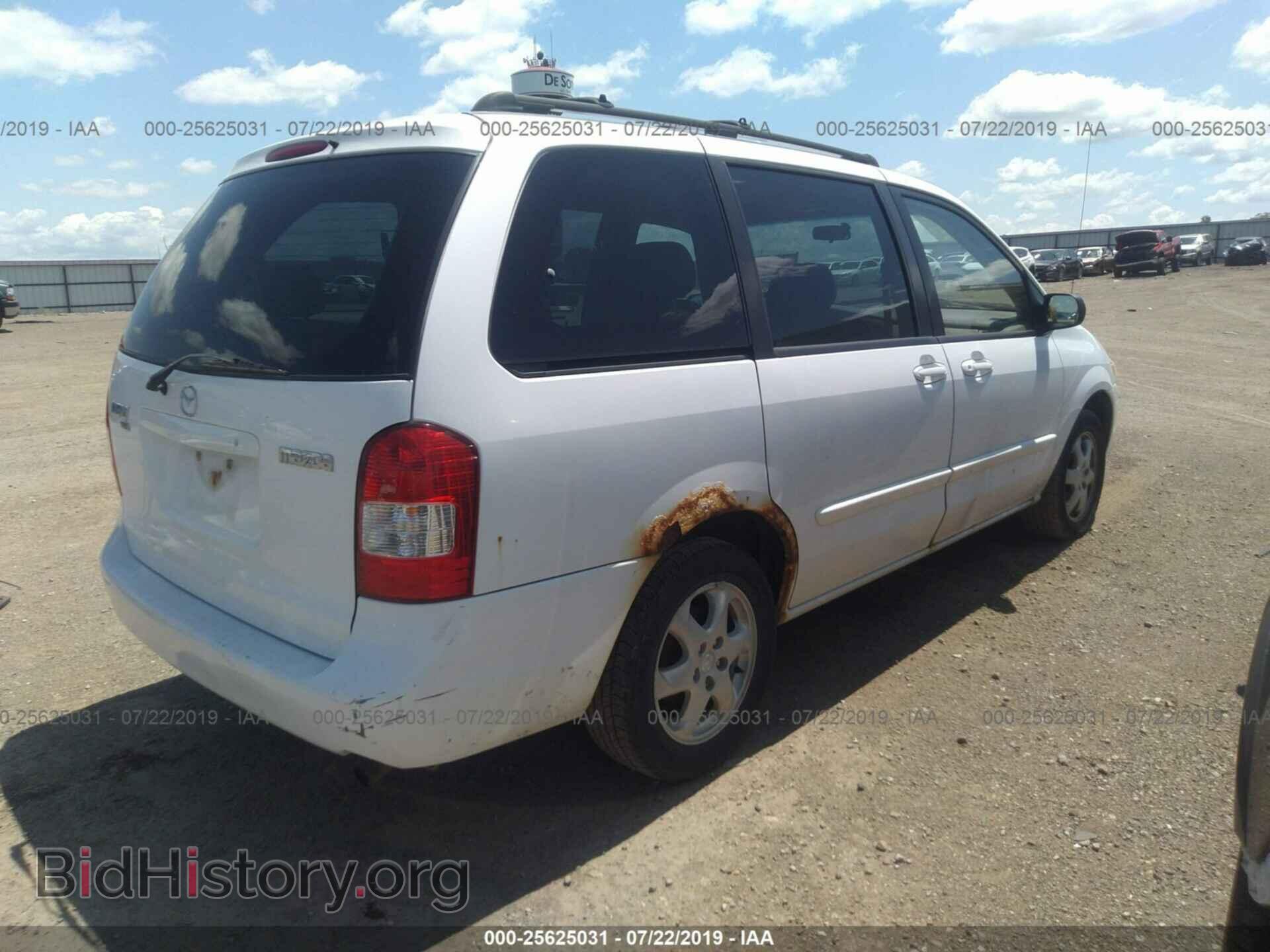 2001 MAZDA MPV - VIN: JM3LW28Y210188045 - Фото 4