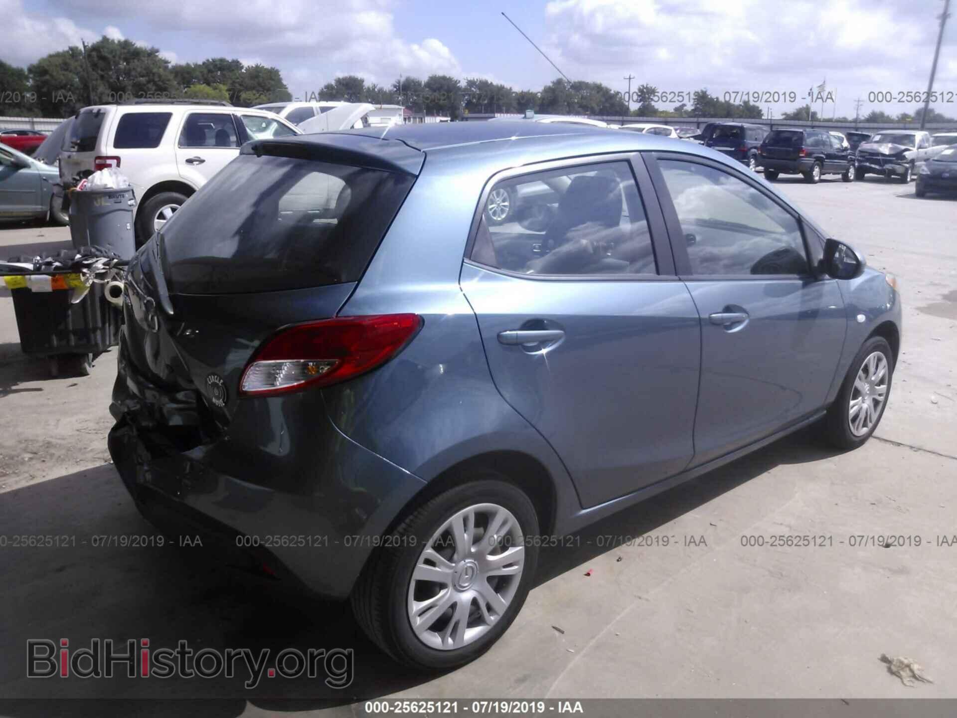 2014 MAZDA MAZDA2 - VIN: JM1DE1KY9E0184714 - Фото 4