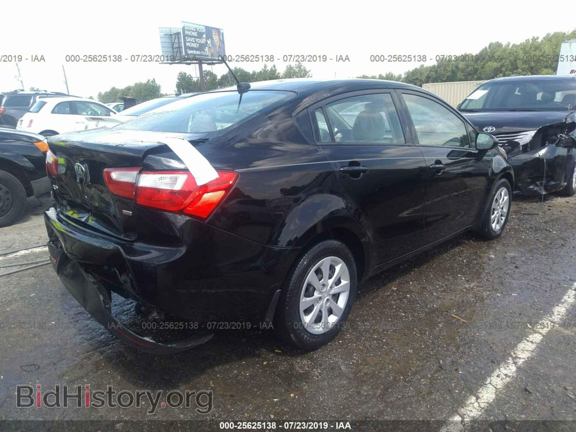 2013 KIA RIO - VIN: KNADM4A35D6236214 - Photo 4