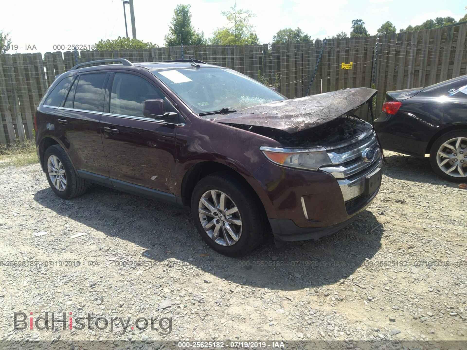 Фотография 2FMDK3KC0BBA81423 - FORD EDGE 2011