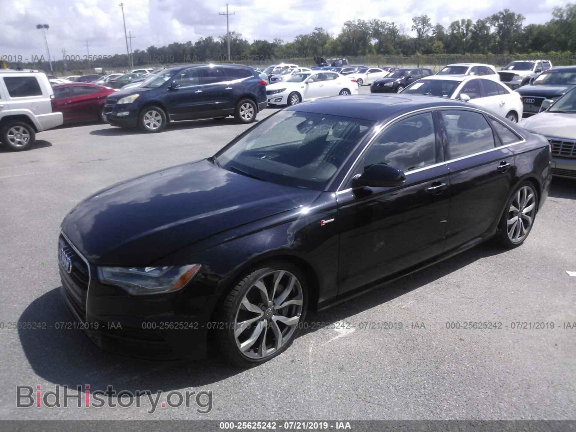 2013 AUDI A6 - VIN: WAUHGAFC2DN056971 - Фото 2