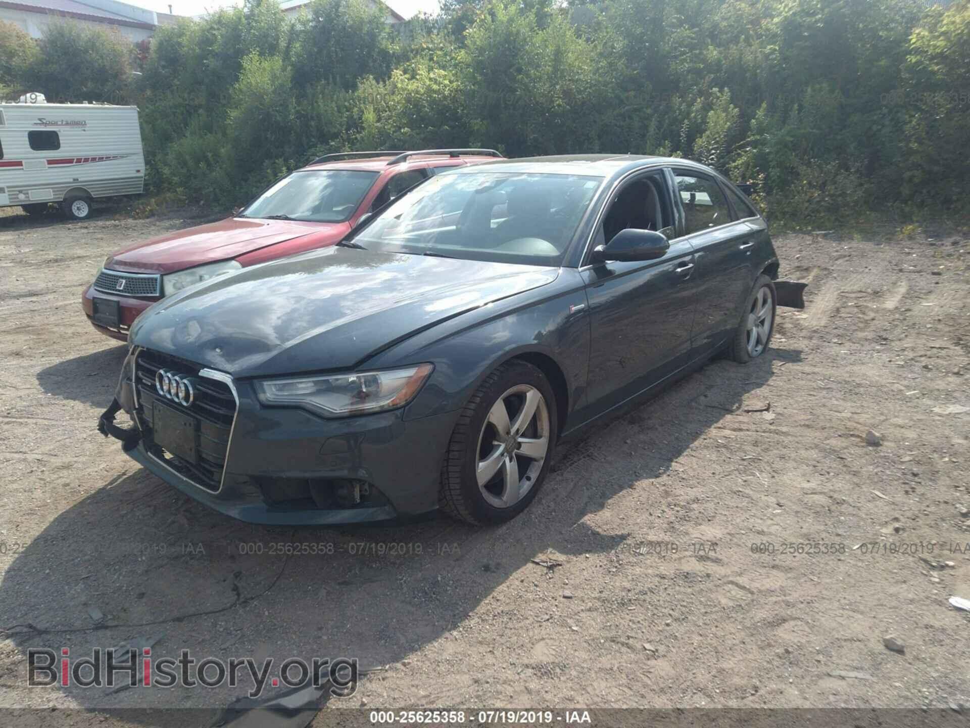 2012 AUDI A6 - VIN: WAUGGAFC1CN143870 - Photo 2
