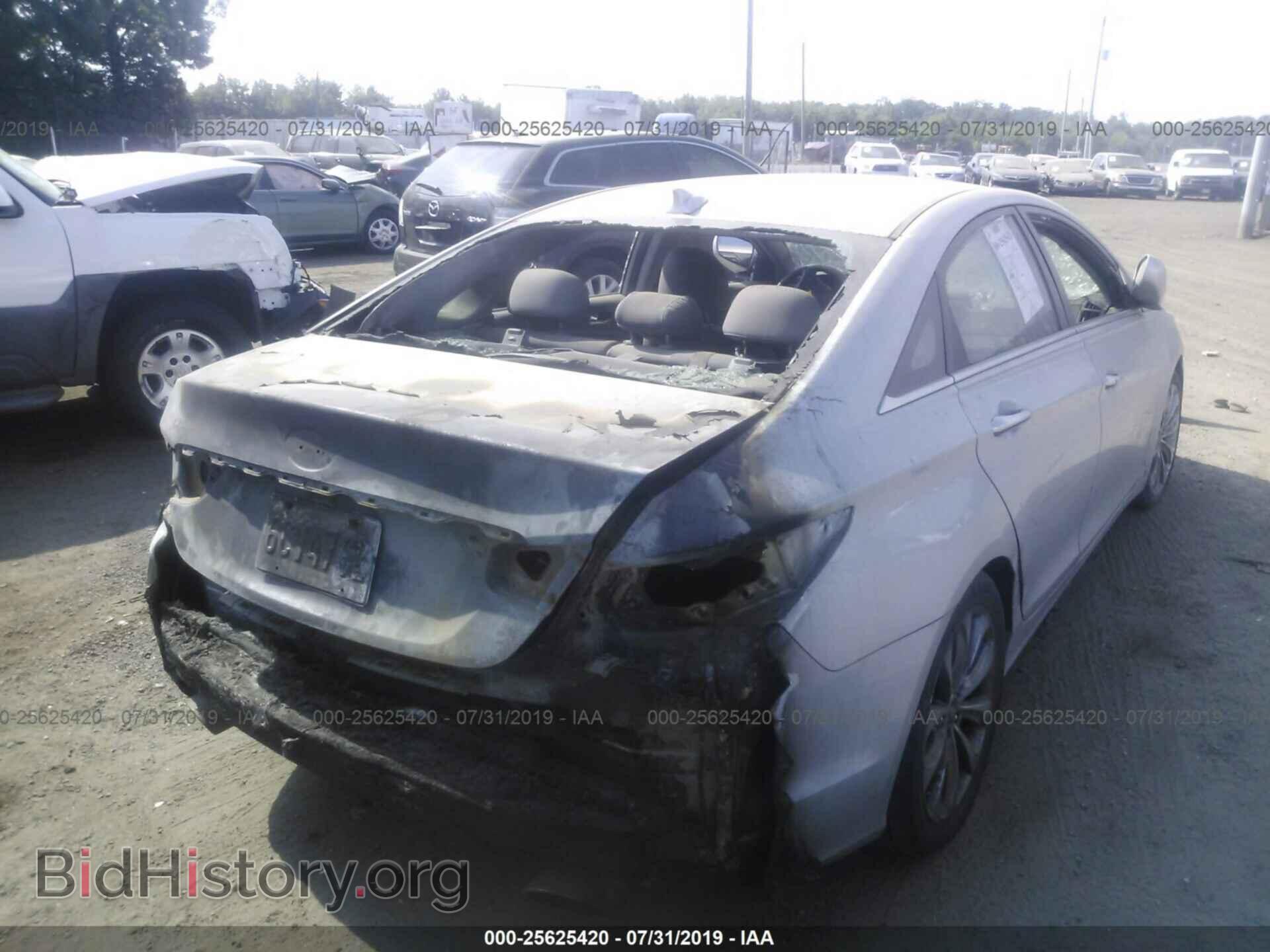 2012 HYUNDAI SONATA - VIN: 5NPEC4AC1CH461552 - Photo 4