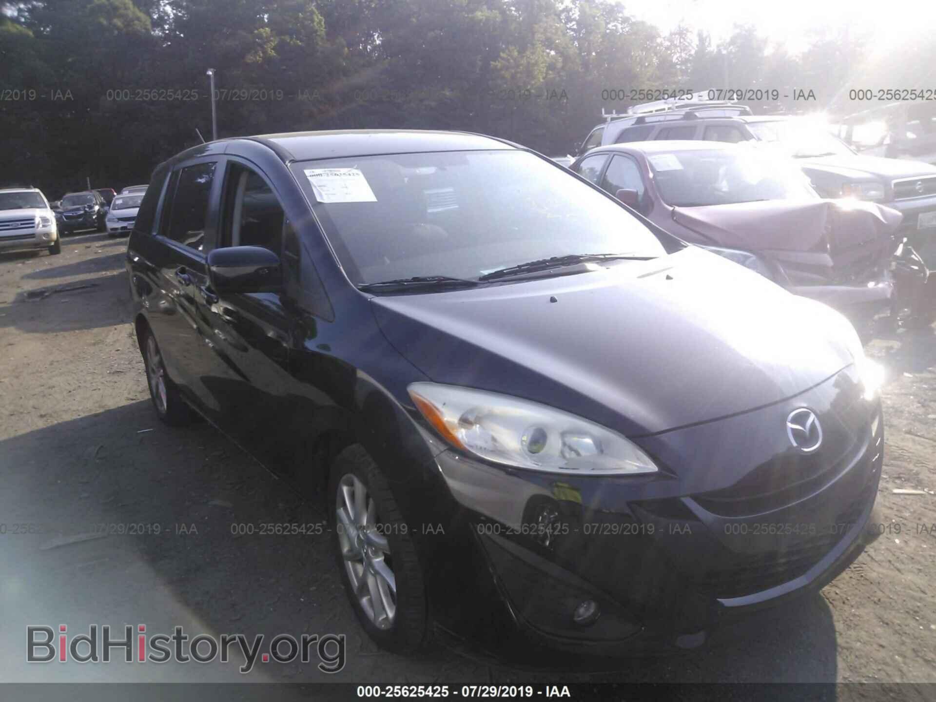 Фотография JM1CW2CL9C0143174 - MAZDA 5 2012