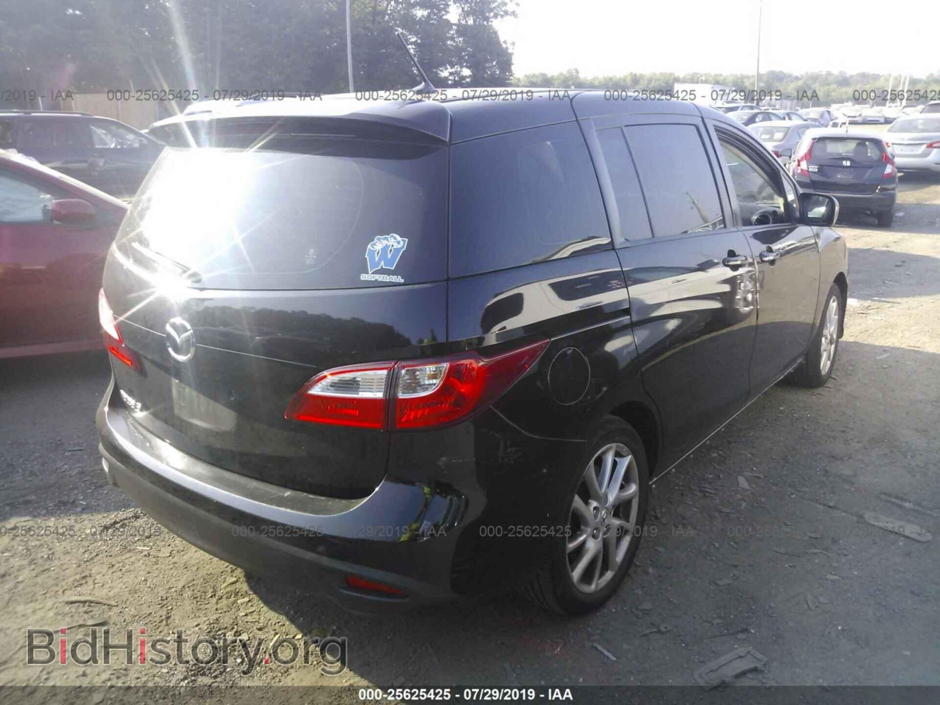 2012 MAZDA 5 - VIN: JM1CW2CL9C0143174 - Фото 4