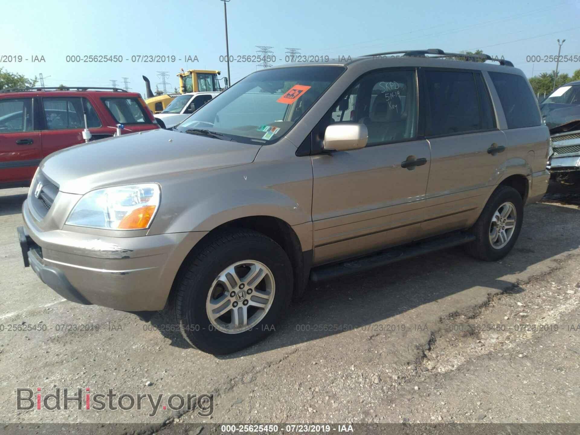 2005 HONDA PILOT - VIN: 2HKYF18575H542147 - Фото 2