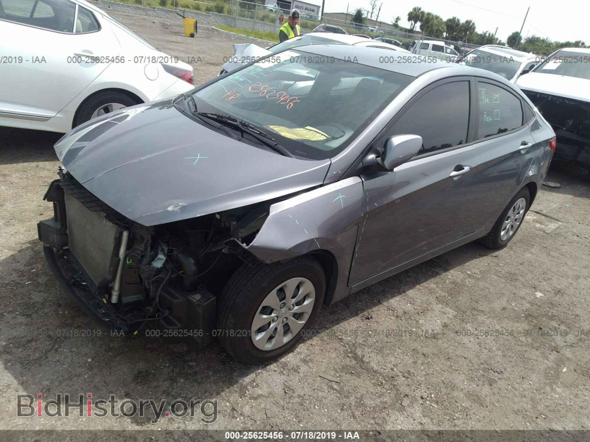 2016 HYUNDAI ACCENT - VIN: KMHCT4AE5GU017655 - Фото 2
