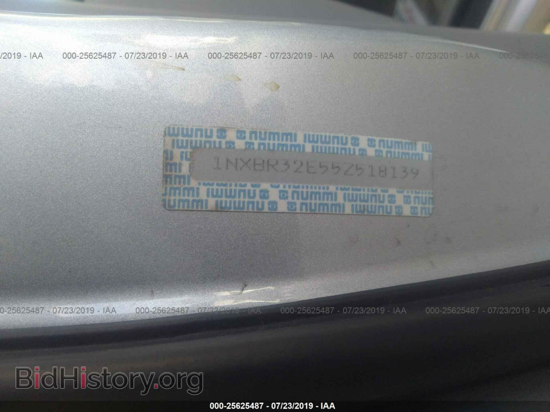 2005 TOYOTA COROLLA - VIN: 2T1BR32E35C458573 - Фото 9