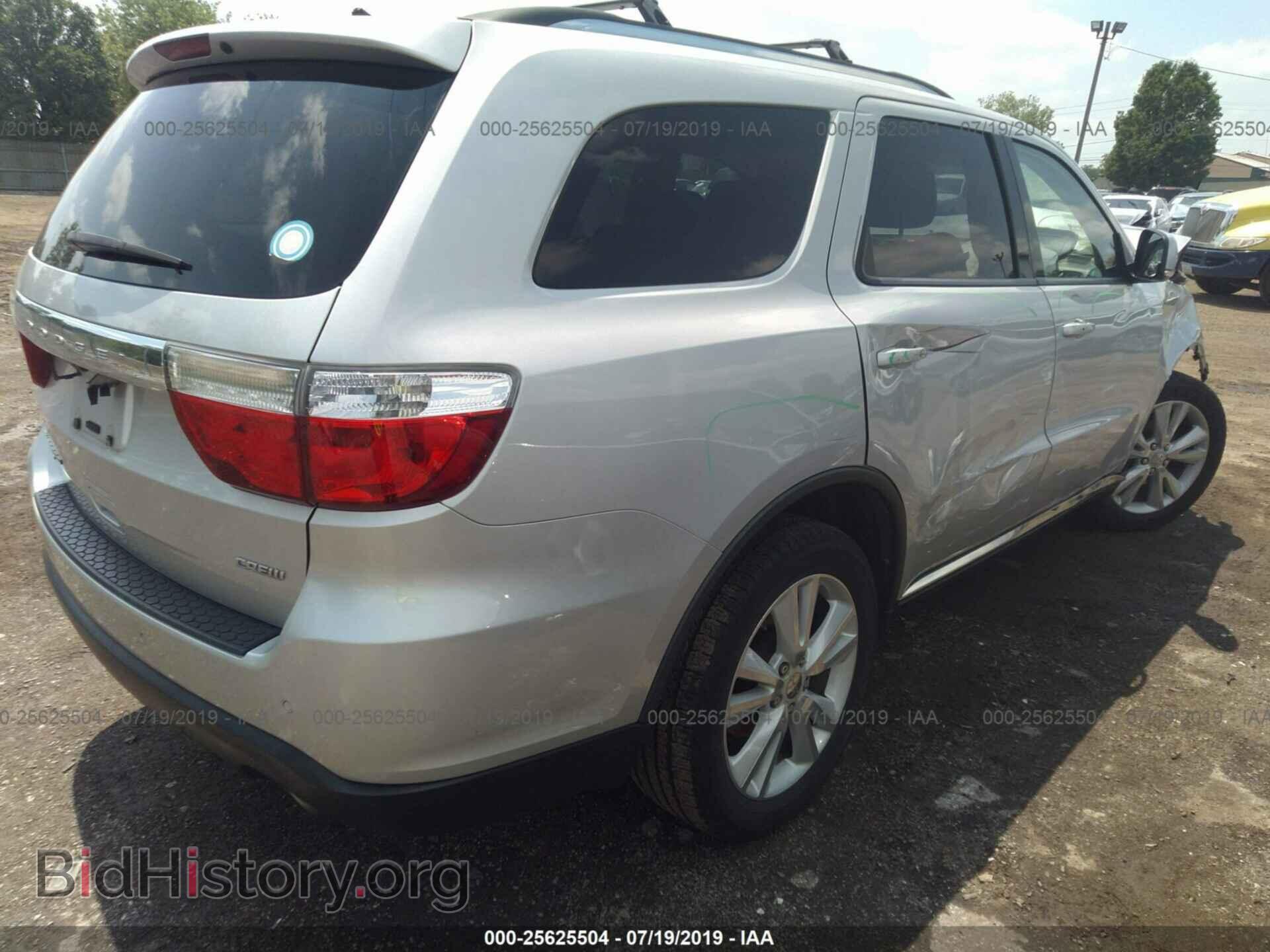 2012 DODGE DURANGO - VIN: 1C4RDJDG7CC107753 - Фото 4