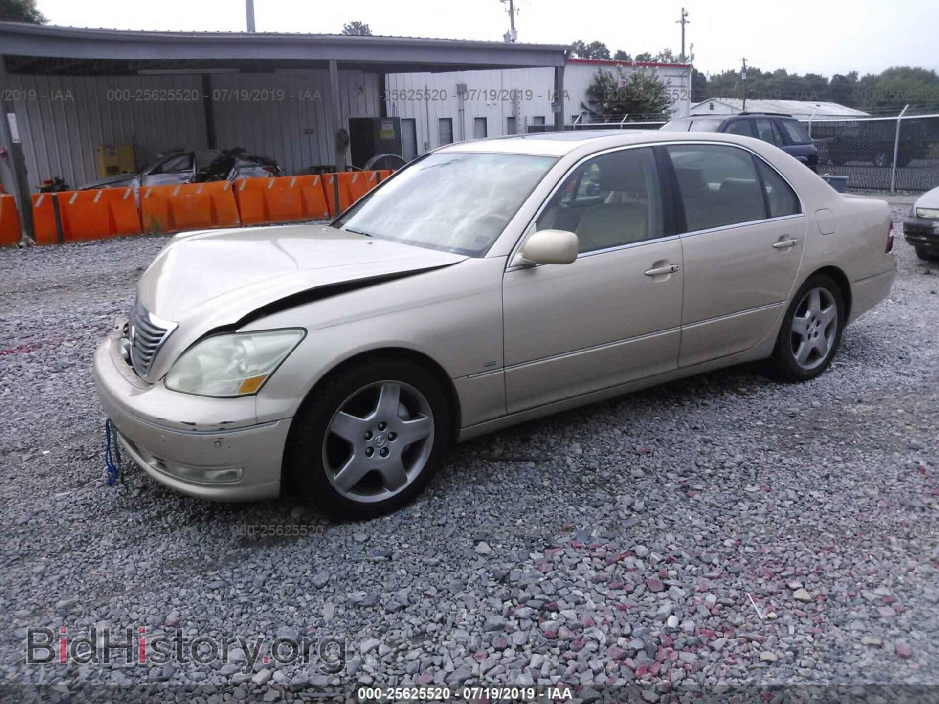 2004 LEXUS LS - VIN: JTHBN36F940168649 - Фото 2